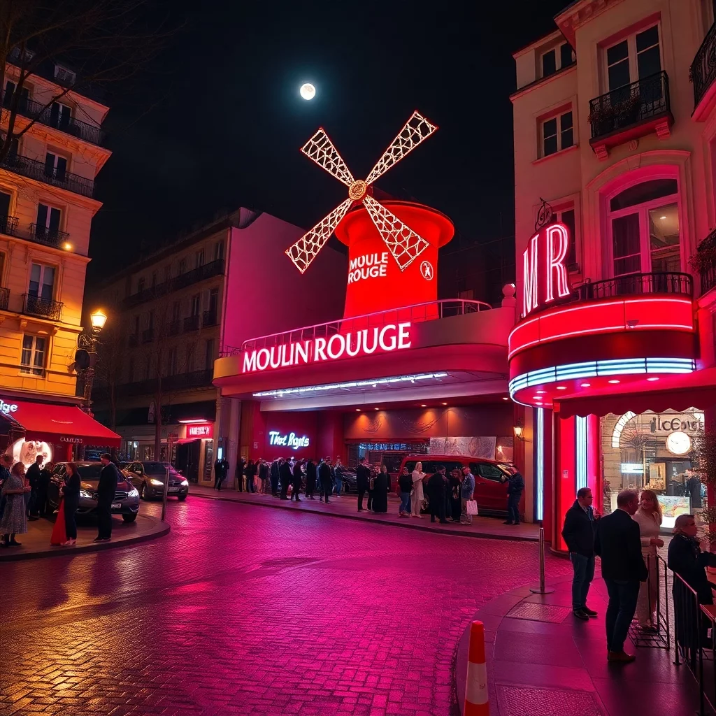 Das berühmte Varieté Moulin Rouge