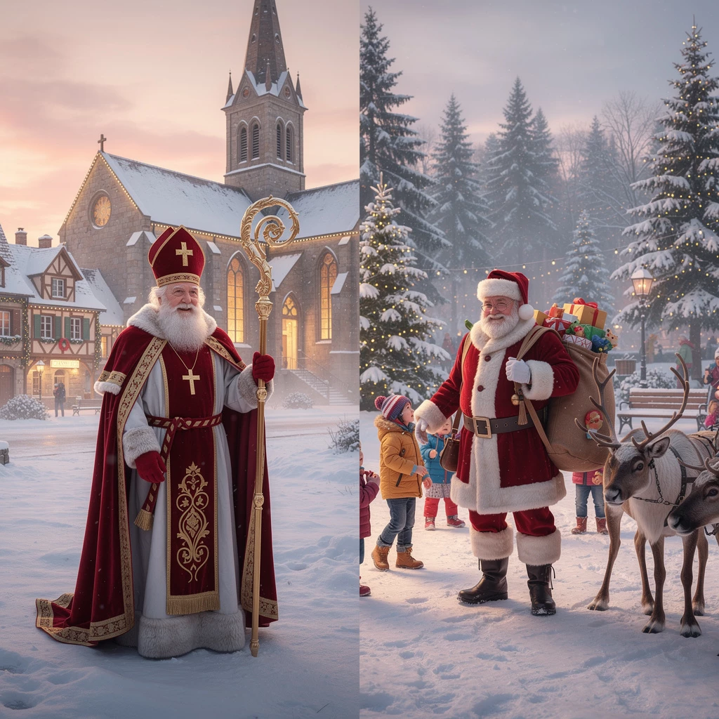 Wer ist eigentlich der Nikolaus und wer der Weihnachtsmann? Unterschiede, Ursprünge & Bräuche