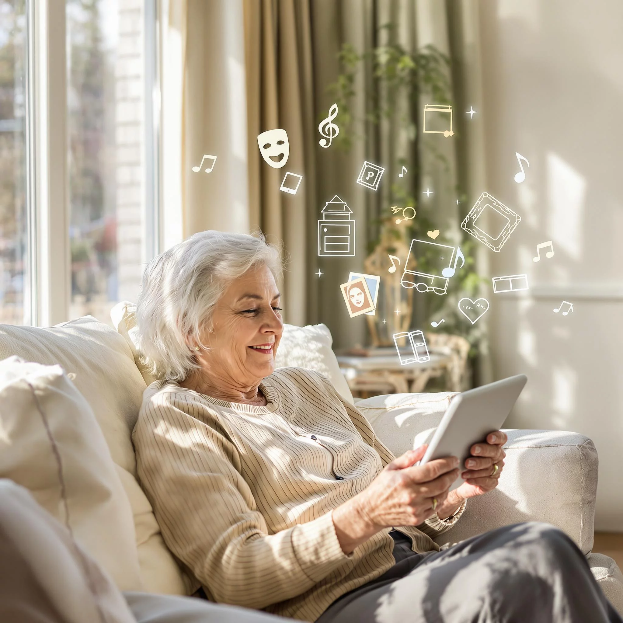 Kulturelle Teilhabe im digitalen Zeitalter für die Generation 50 plus