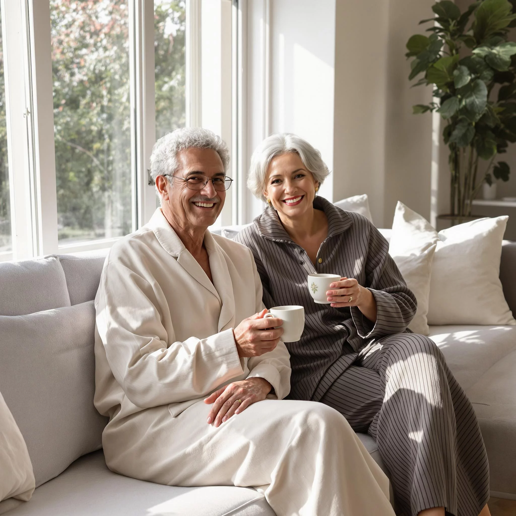 Eleganz im Komfort: Loungewear-Trends für zu Hause ab 50