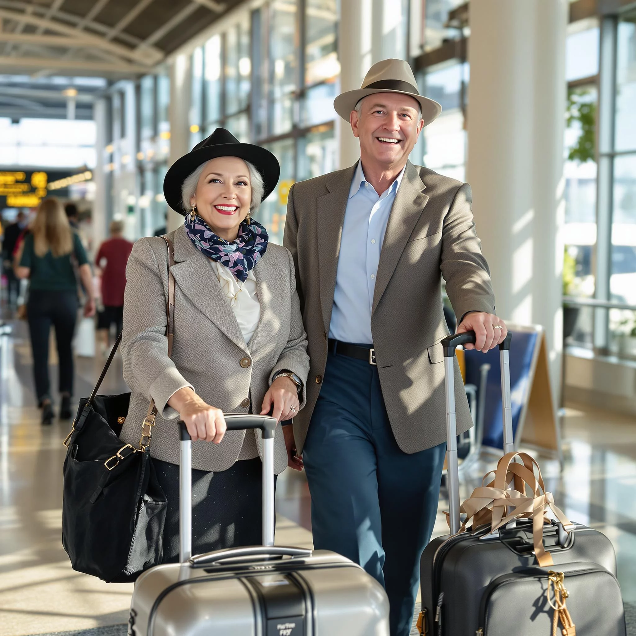 Elegante Reisebegleitung: Perfekte Koffer für BestAger