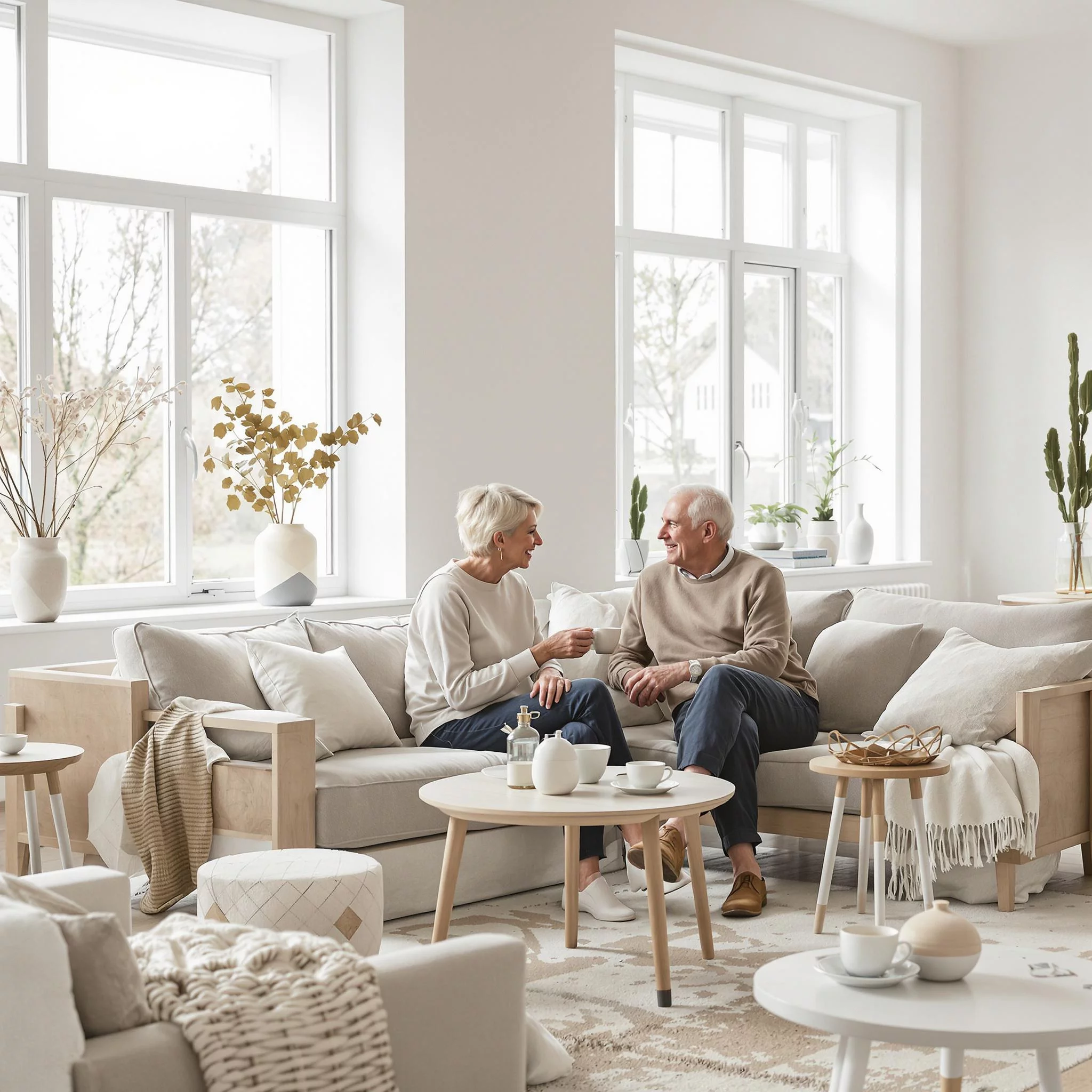 Moderne Minimalismus-Trends für BestAger