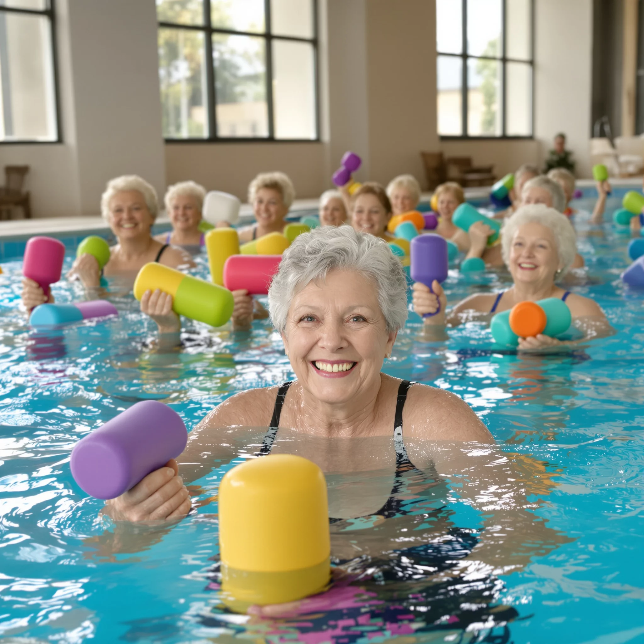 Krafttraining im Wasser für Best Ager: Sanft, effektiv und mit Spaßfaktor