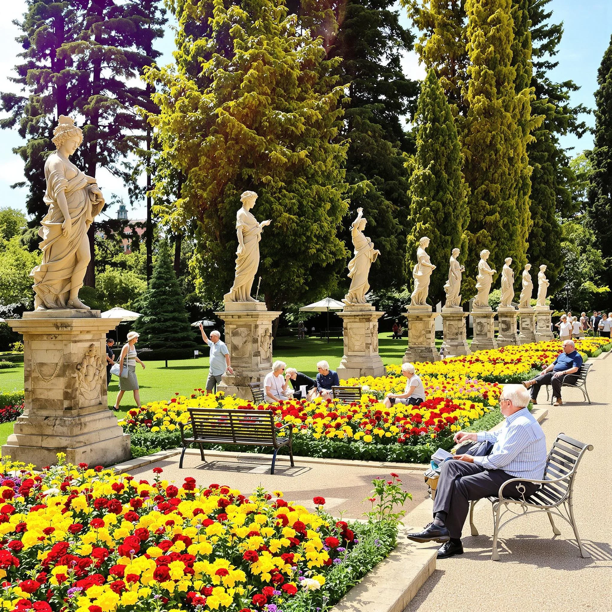 Historische Gärten Europas entdecken: Inspiration für Gartenliebhaber ab 50