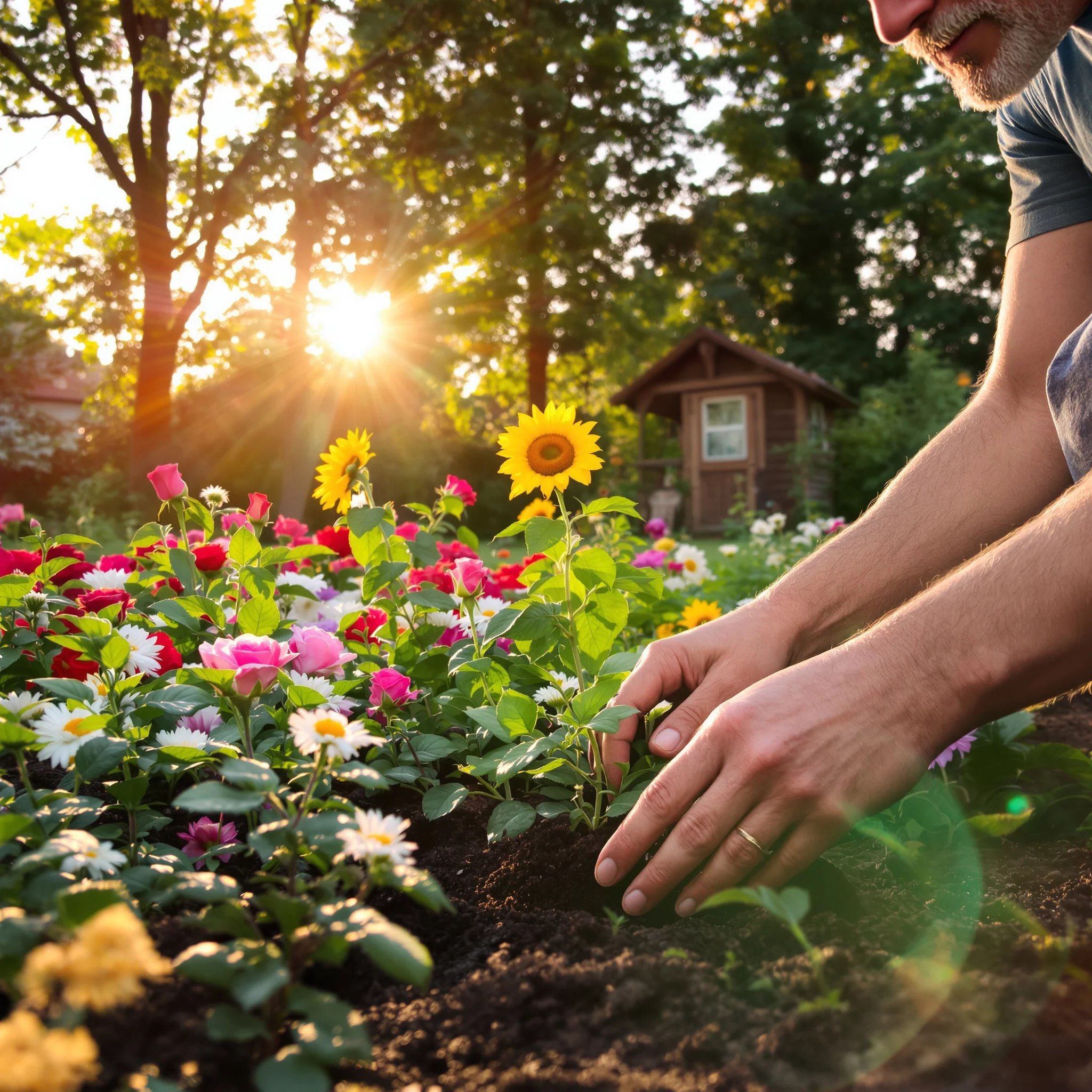 Fitness durch Gartenarbeit: Outdoor-Vitalität mit Belohnungseffekt
