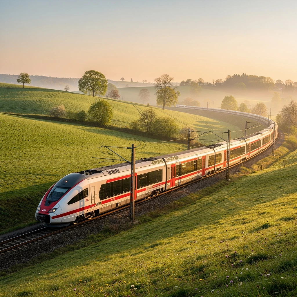 Deutschland per Zug: Schönste Strecken, Stopps & Schlaforte