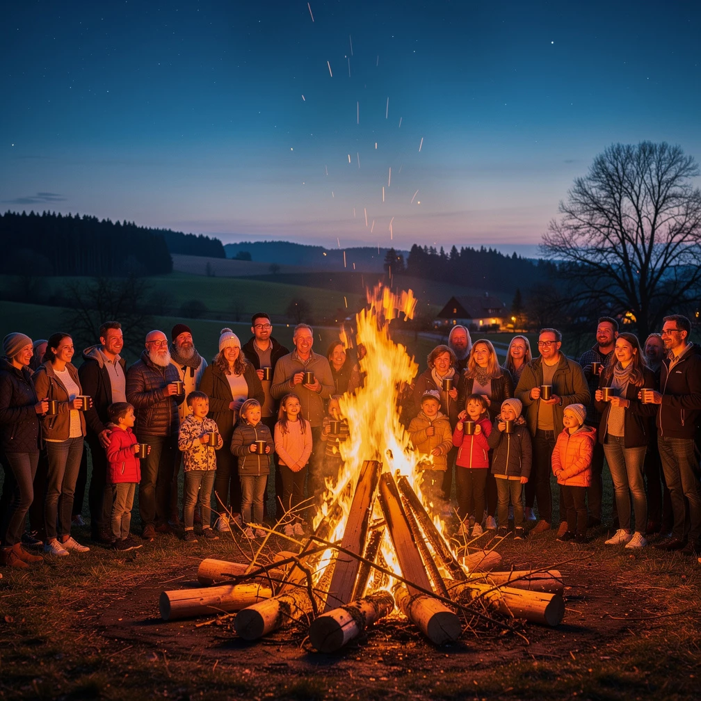 Osterfeuer 2026: Die schönsten Orte Deutschlands – Magische Feuernächte zwischen Tradition und Strand