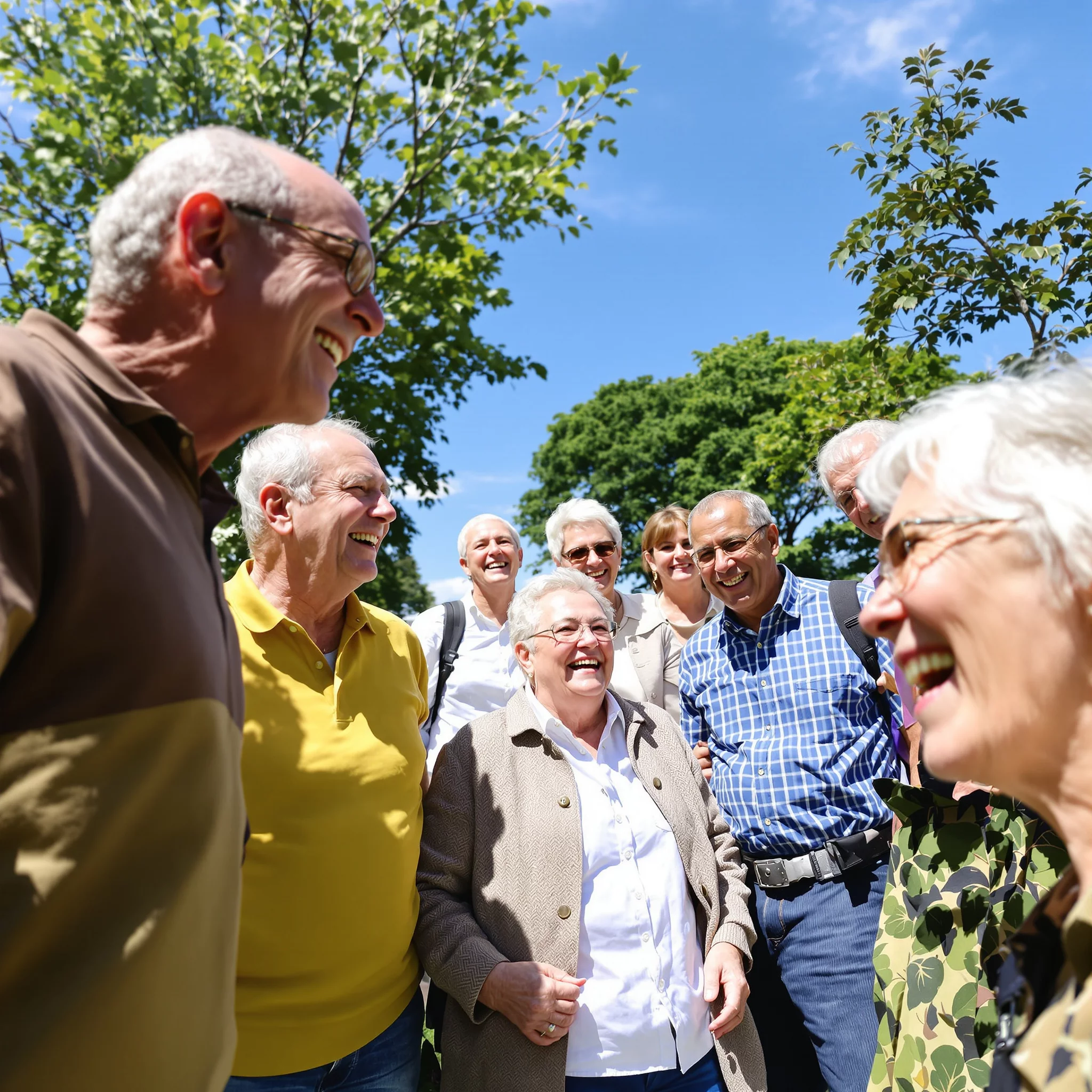 Die Kraft des Lachens: Positives Denken für Menschen über 50 fördern