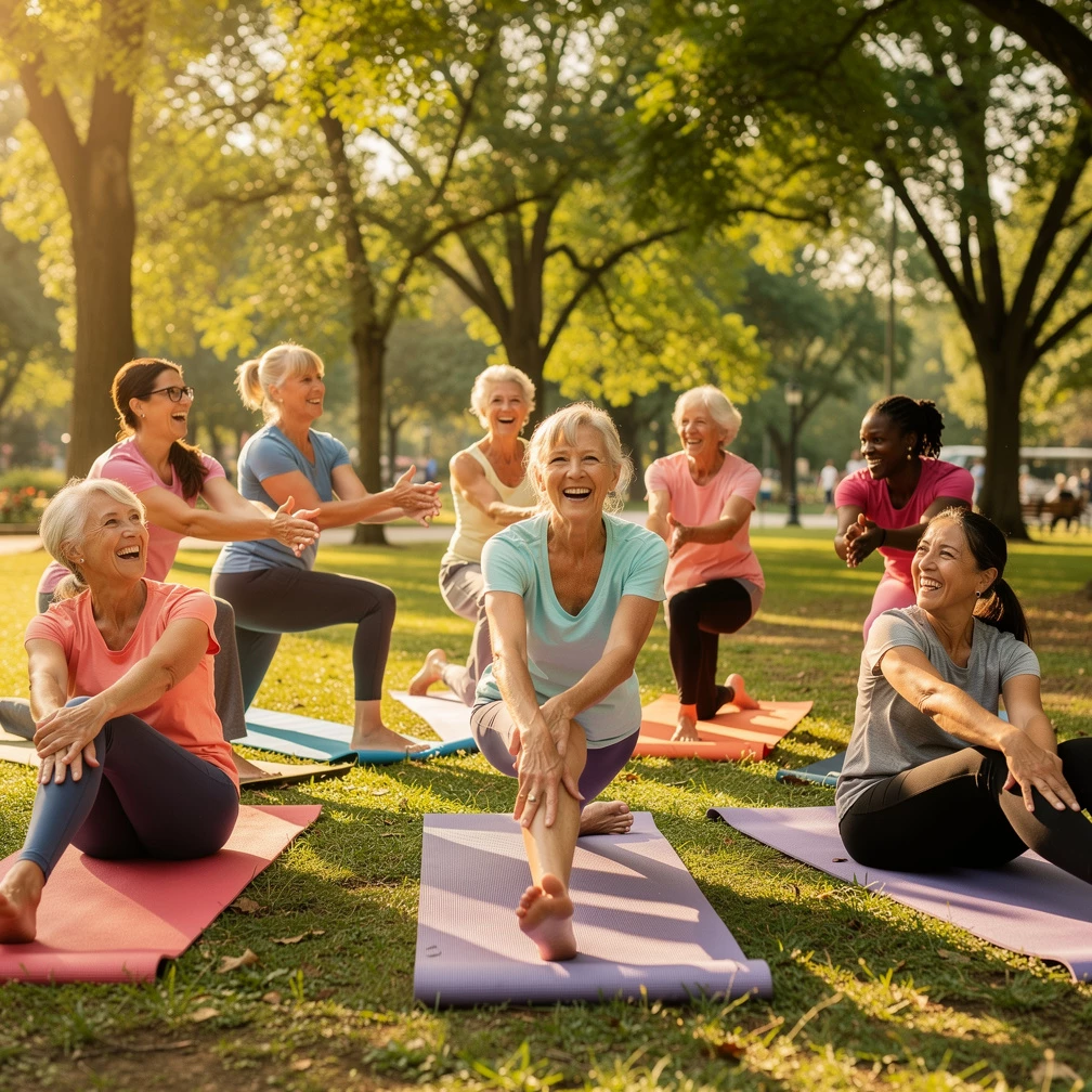 Schmerzen in den Wechseljahren: Mit 6 Minuten täglicher Hüftstärkung gegen Hüftschmerzen