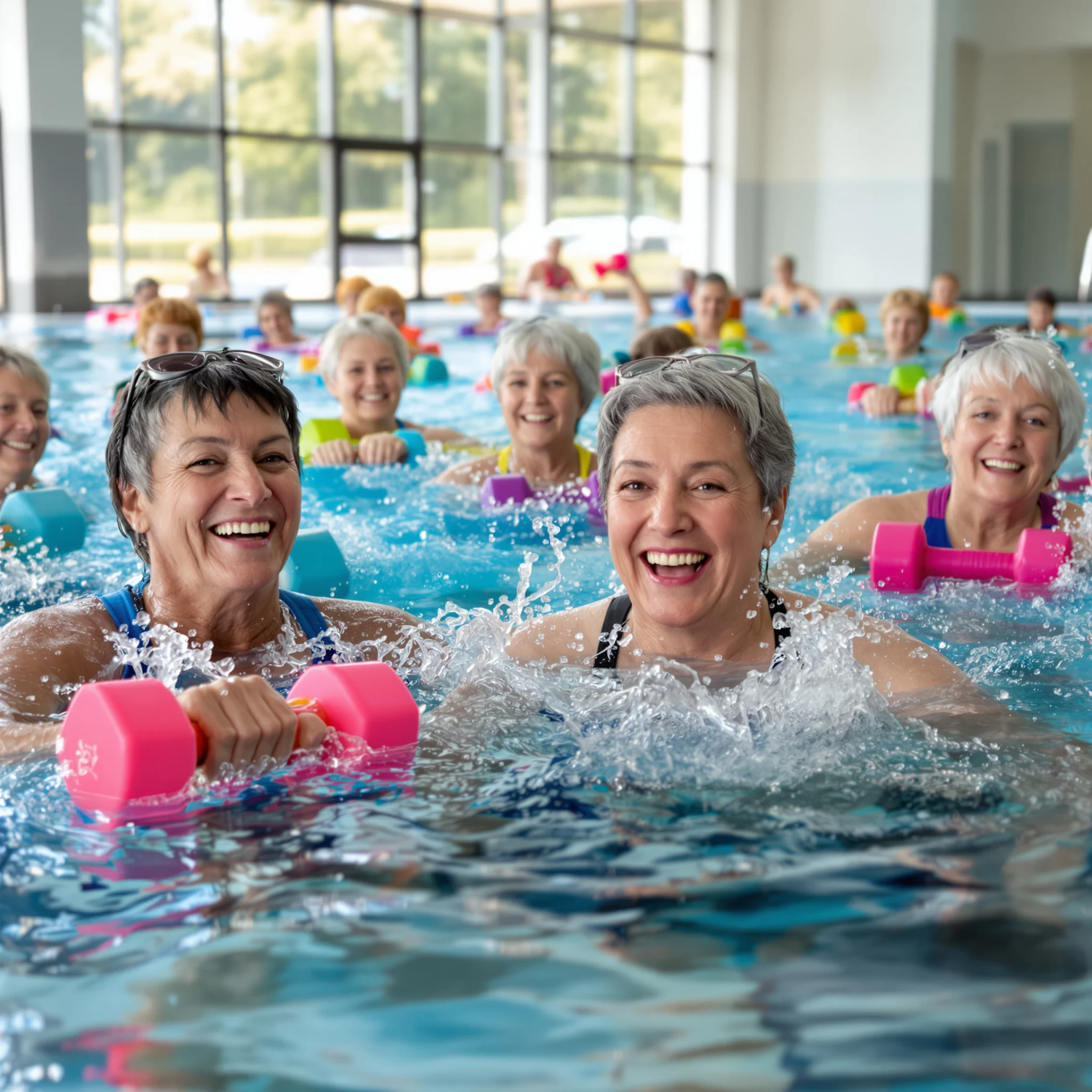 Krafttraining im Wasser für Best Ager: Sanft, effektiv und mit Spaßfaktor
