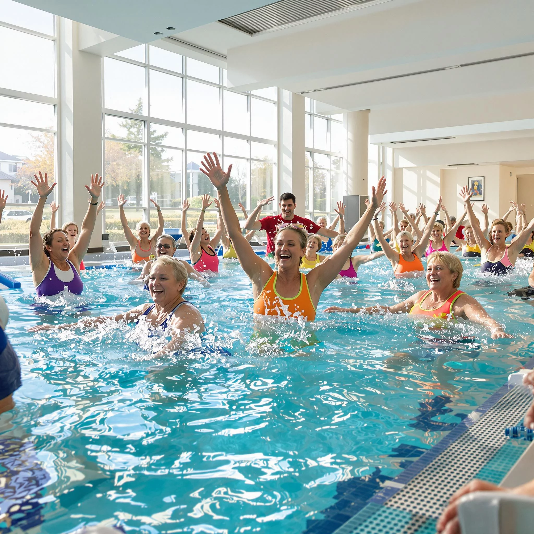Aquagymnastik: Wellness im Wasser für die Generation 50plus
