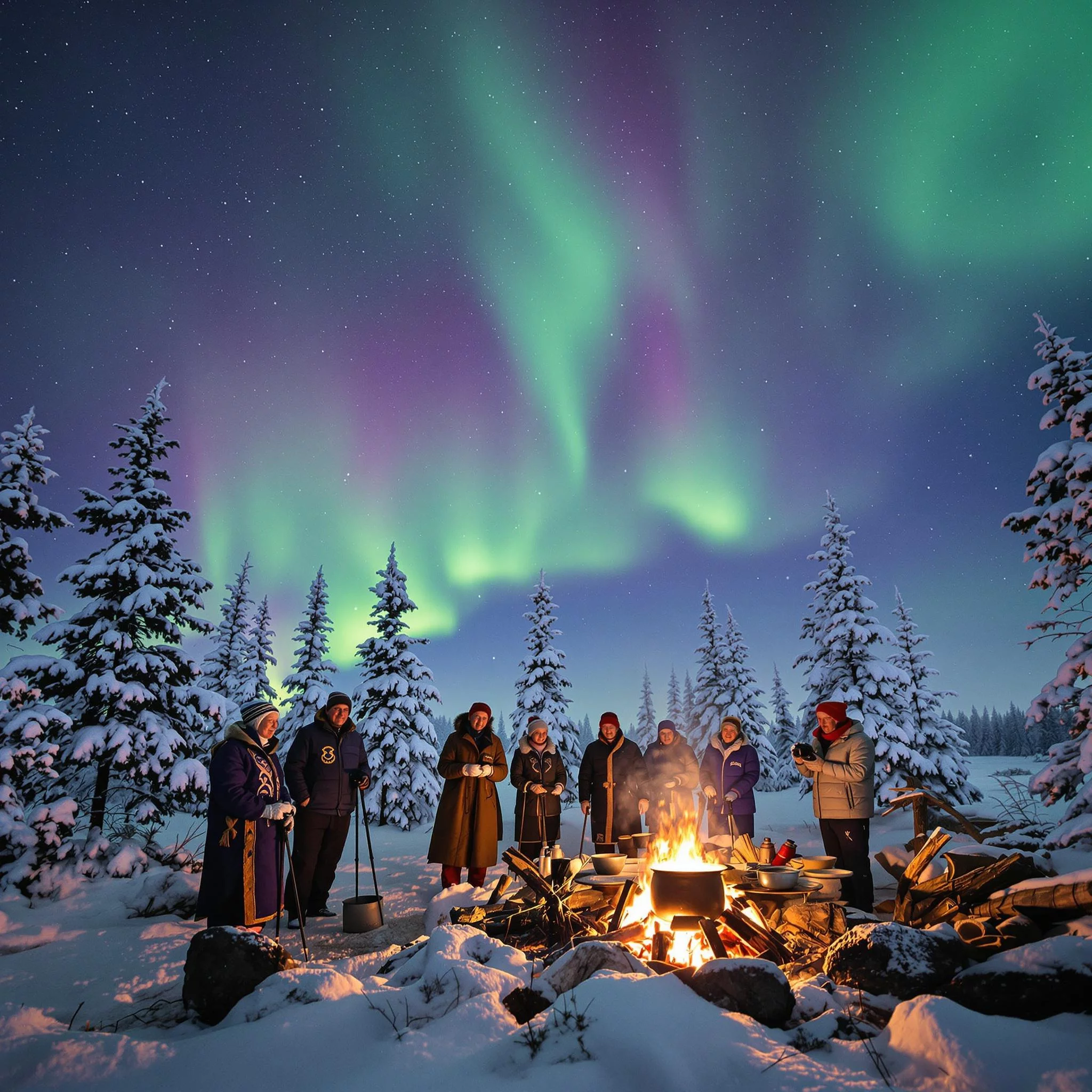 Abenteuer Nordlichter: Skandinavien im Winter erleben