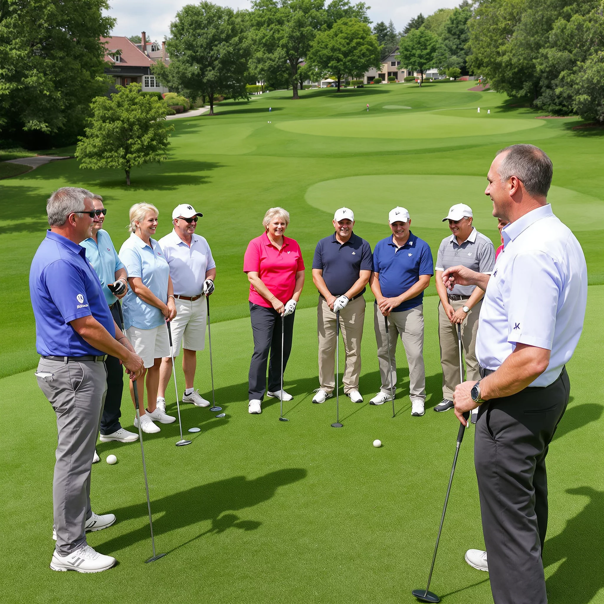 Golfstunde für BestAger im Frühling