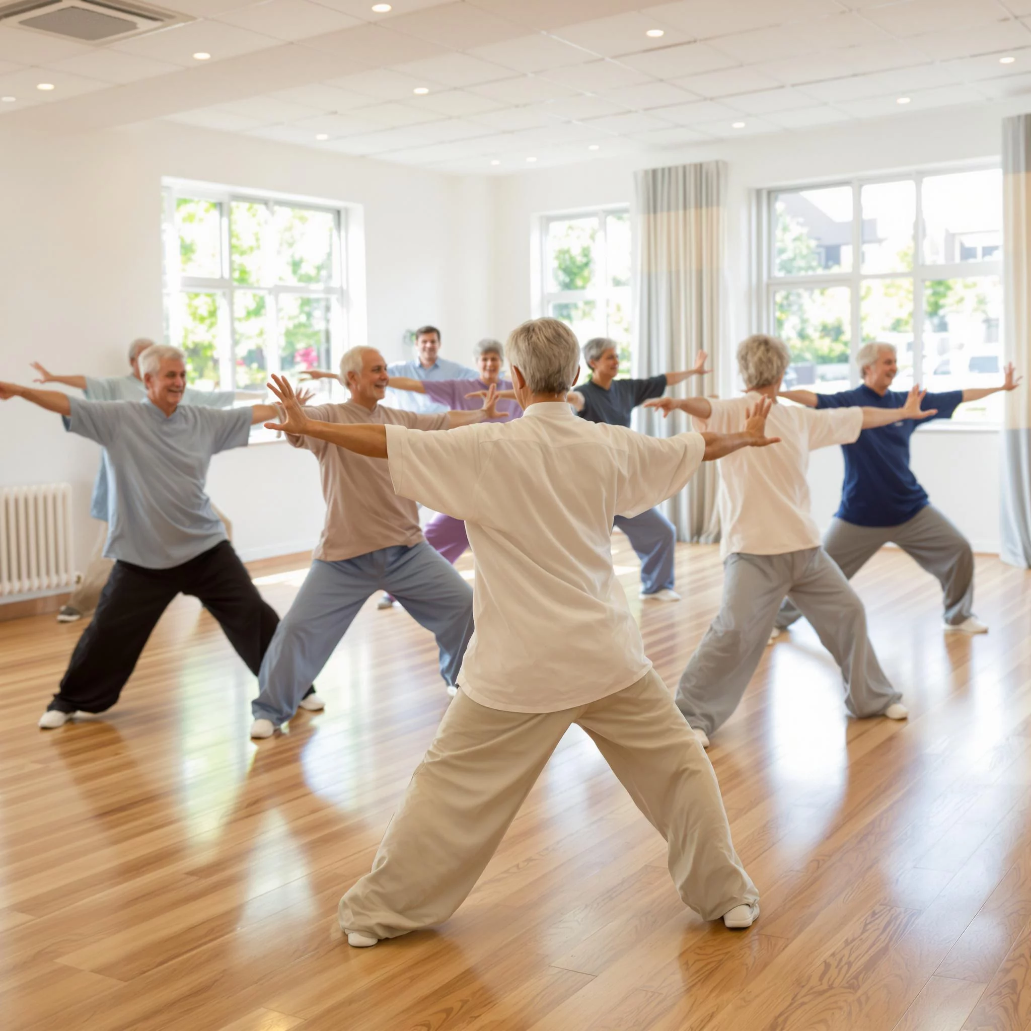 Die Vorzüge des Tai Chi für die Generation 50plus