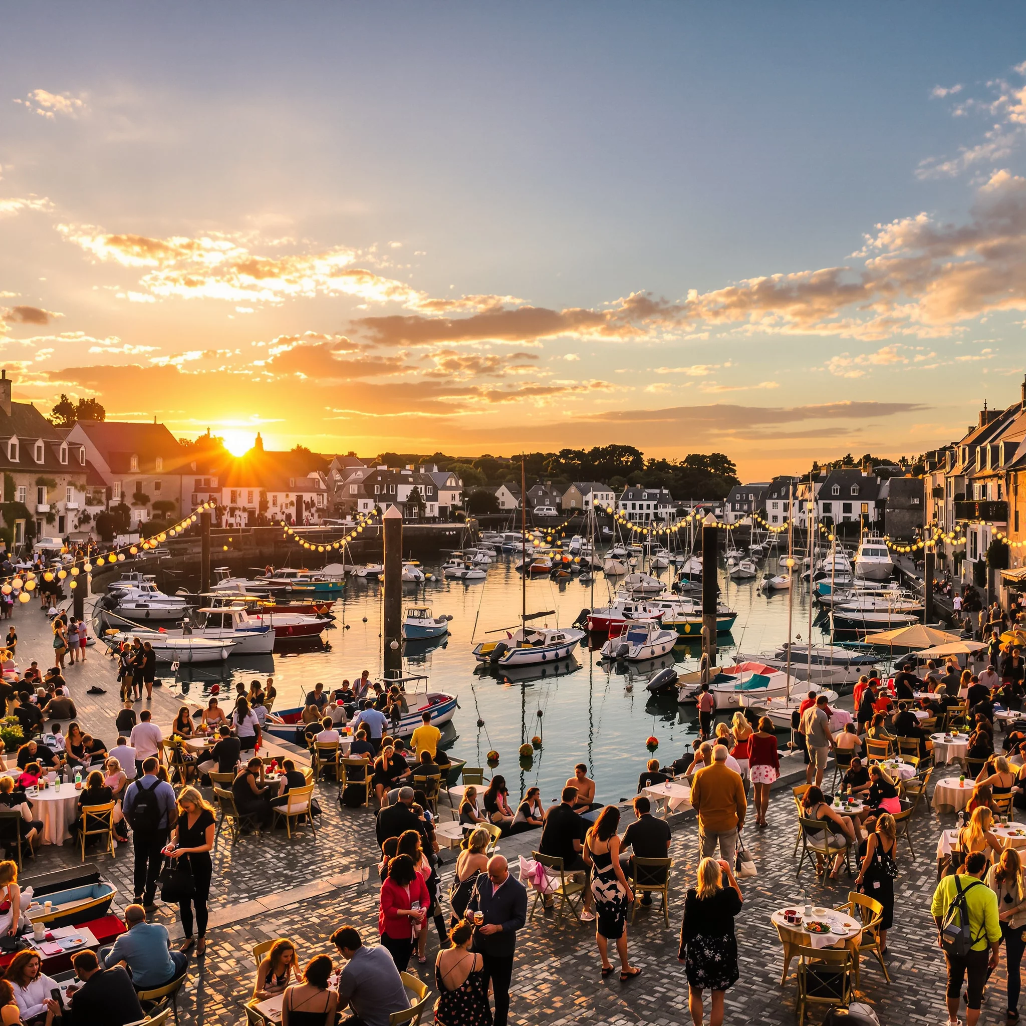 Abenteuerliche Landschaften und traditionelle Feste in der Bretagne erforschen