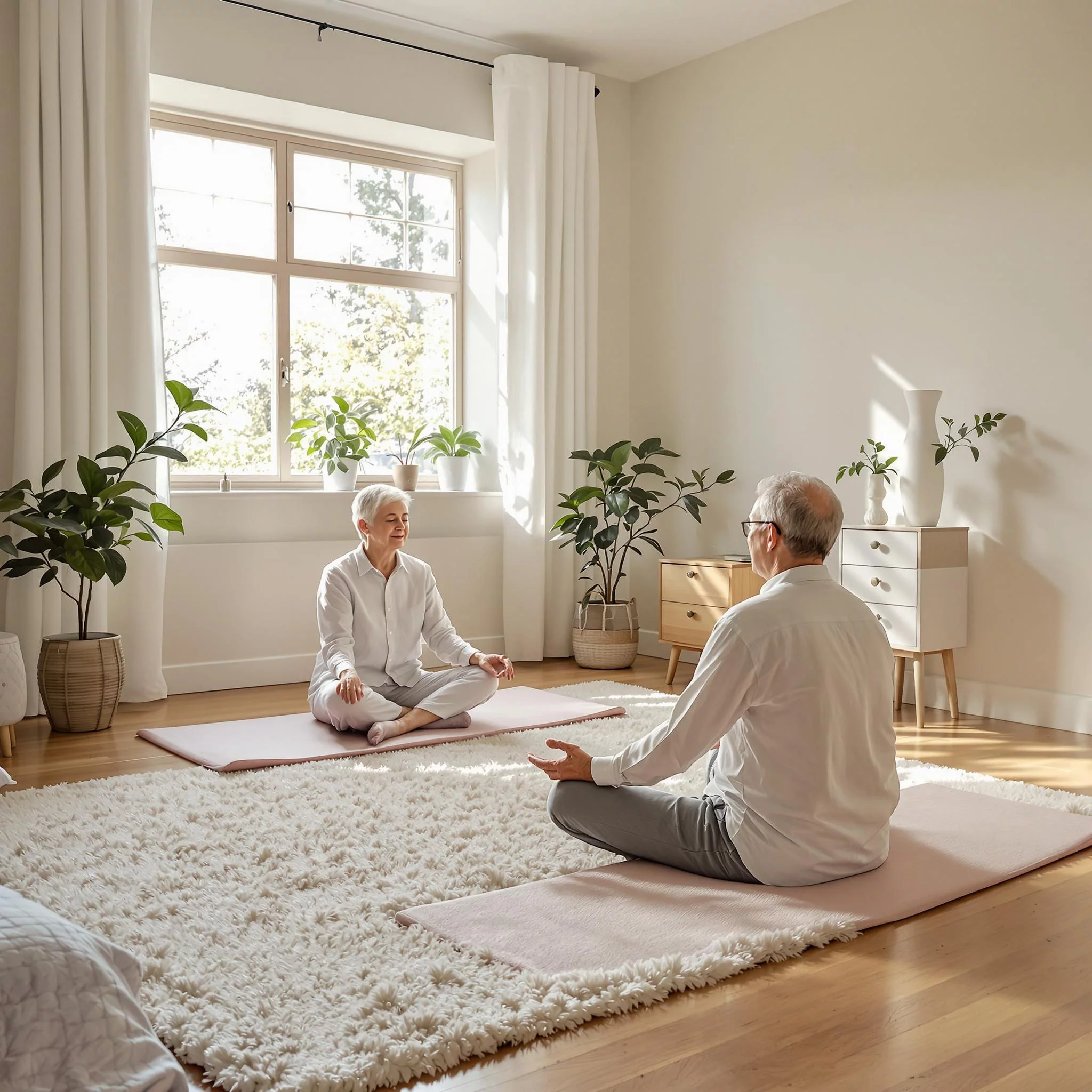 Fit durch sanfte Morgenroutinen ab 50