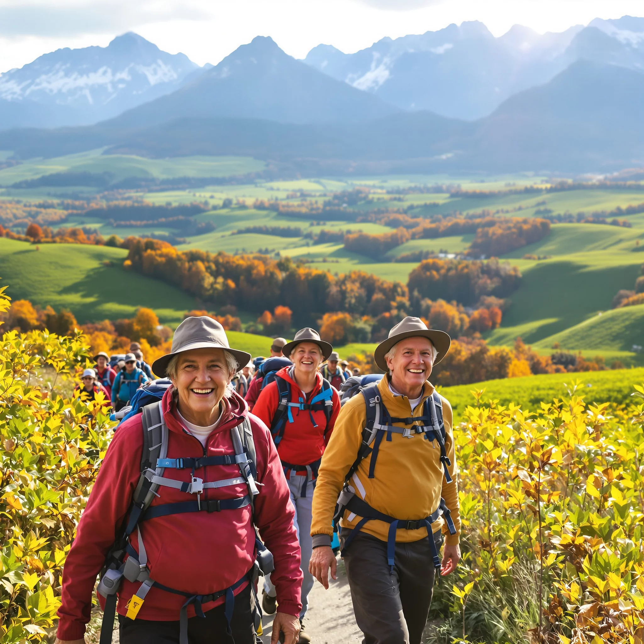 Wandern als sanfte Sportart für die Generation 50plus