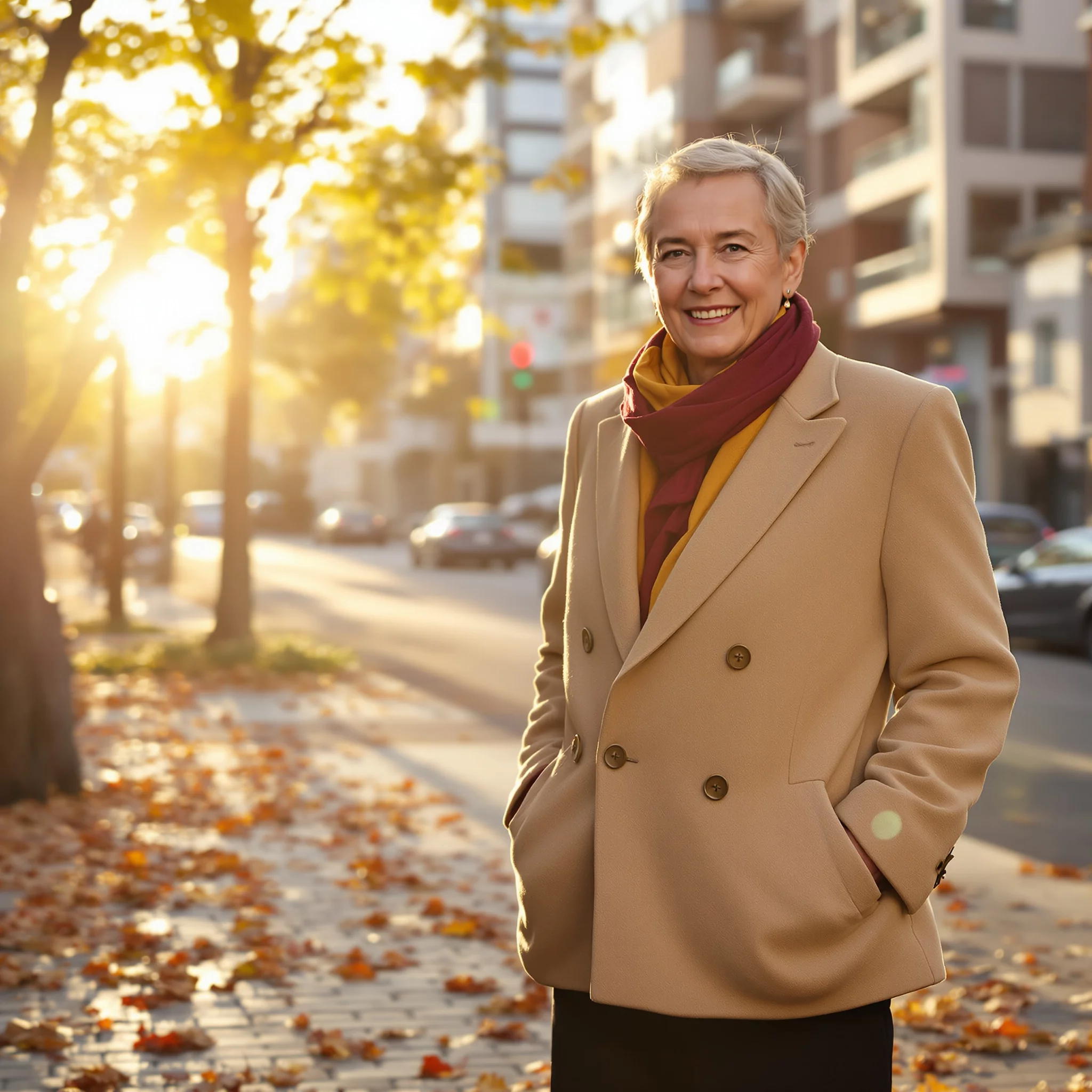 Herbstliche Modetrends ab 50: Farben und Formen, die im Trend liegen