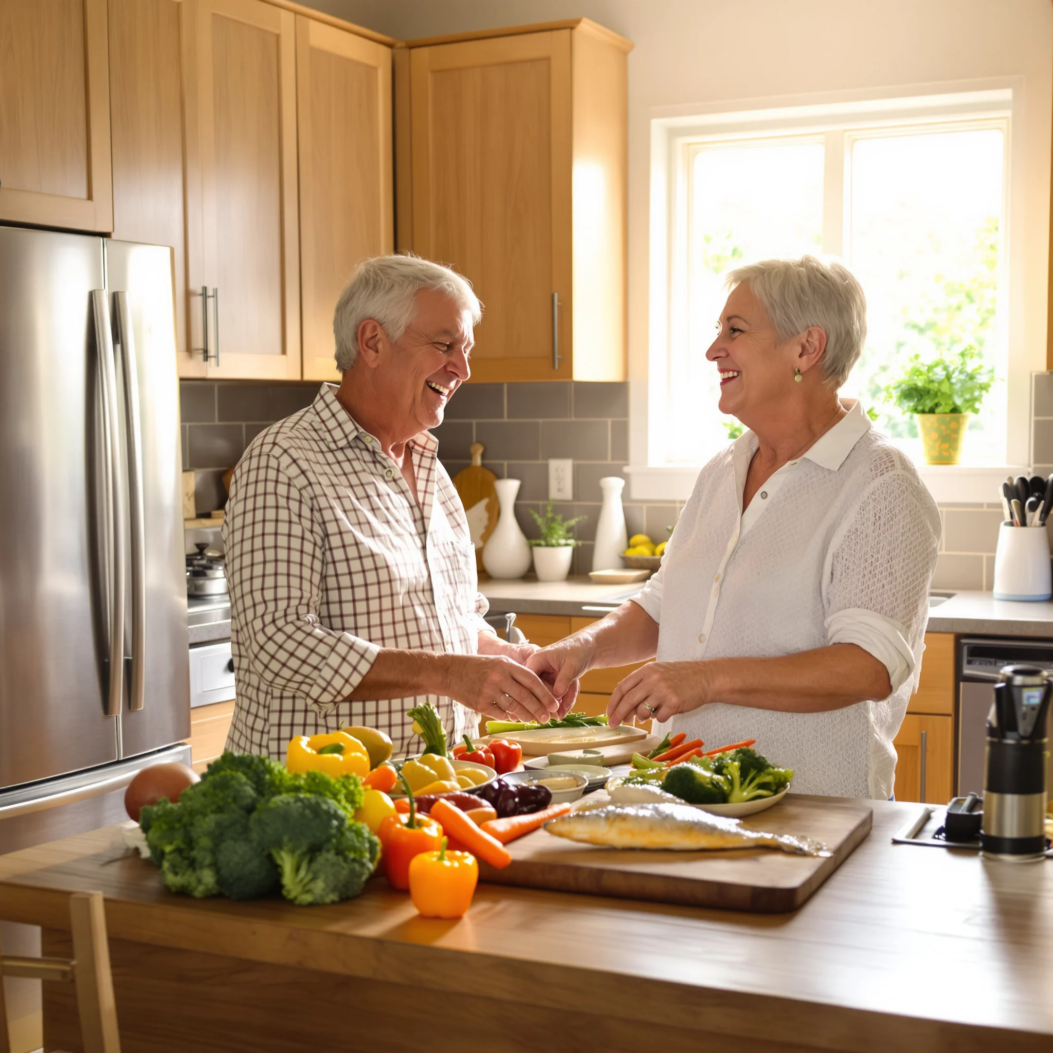 Förderung der Herzgesundheit durch ausgewogene Ernährung ab 50