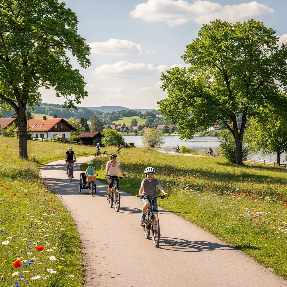 10 der familienfreundlichsten Radrouten in Deutschland und Österreich
