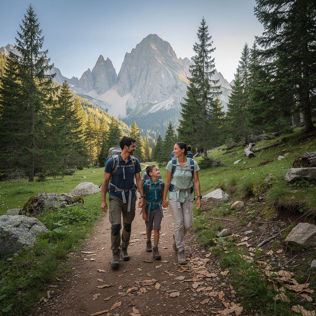 Kurzurlaub Berge mit Kindern: stressfrei planen