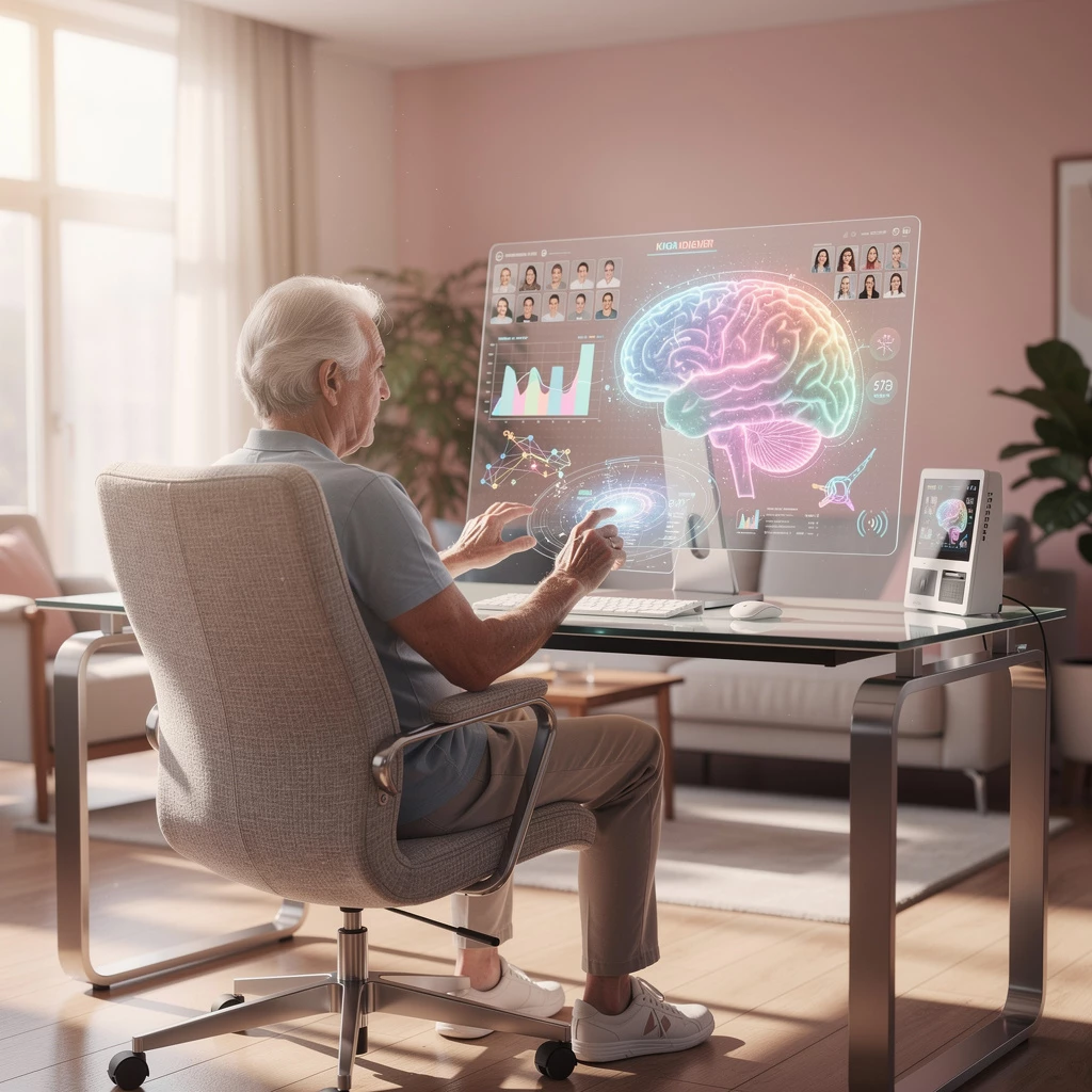 Einfache Übung soll Demenzrisiko senken: Wie kann ein Computertraining vor Demenz schützen?