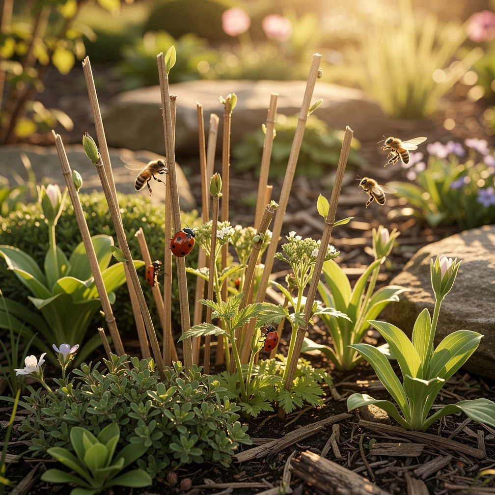 Aufräumen und Rückschnitt im Frühjahr: Wie schützt du Insekten im Garten?