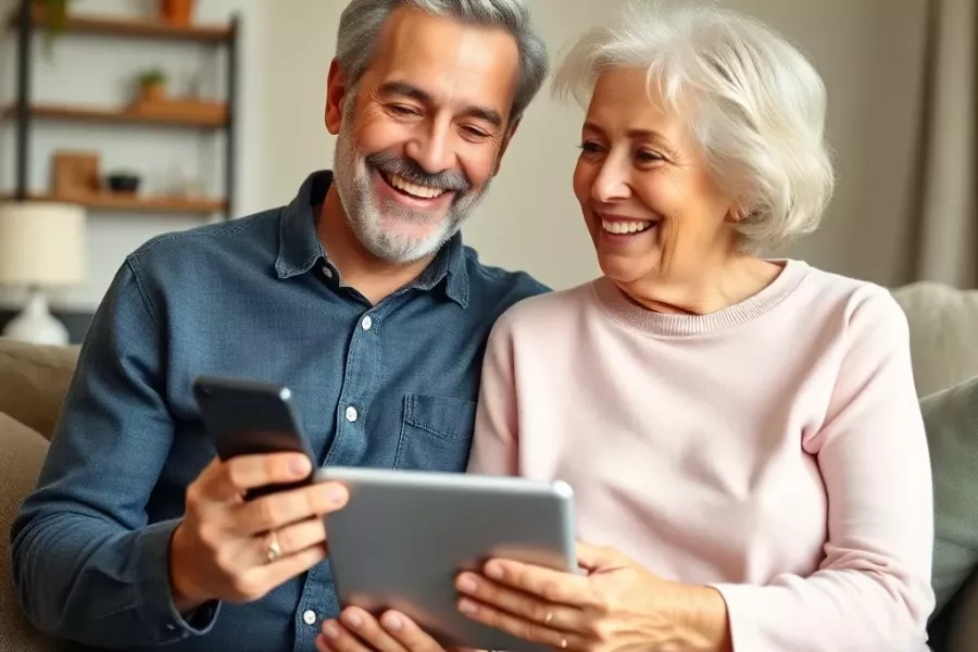 Internet und Smartphone für die Generation 50 plus