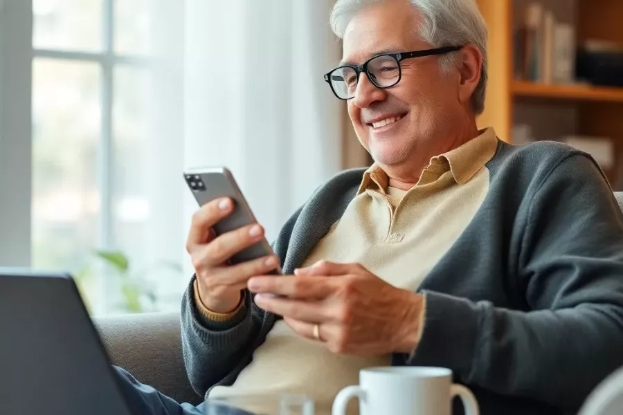 Internet und Smartphone für die Generation 50 plus