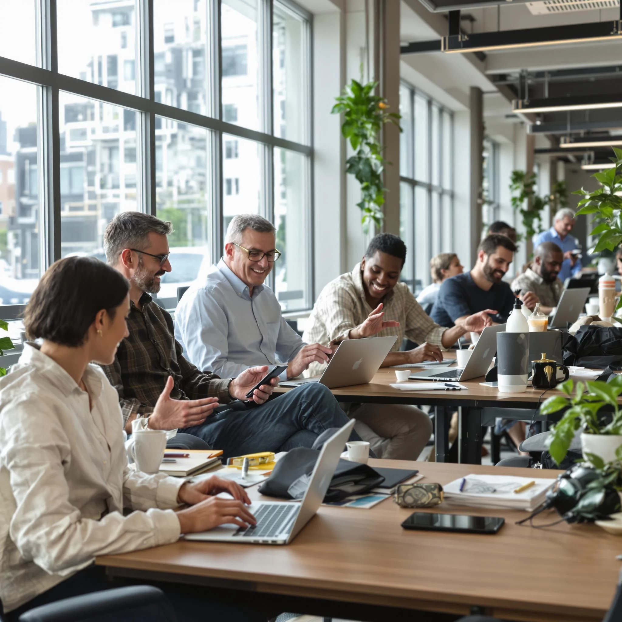 Moderne Arbeitswelten für Best Ager: Flexibilität und Technologie