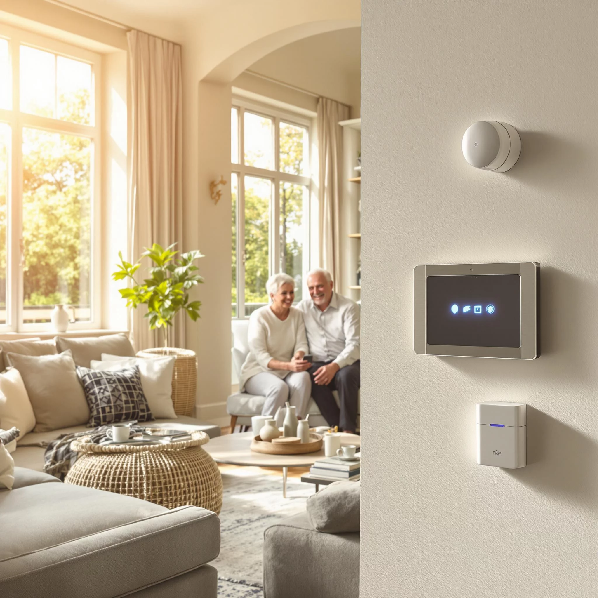 Technik für ein sicheres Zuhause: intelligente Alarmsysteme und Überwachung
