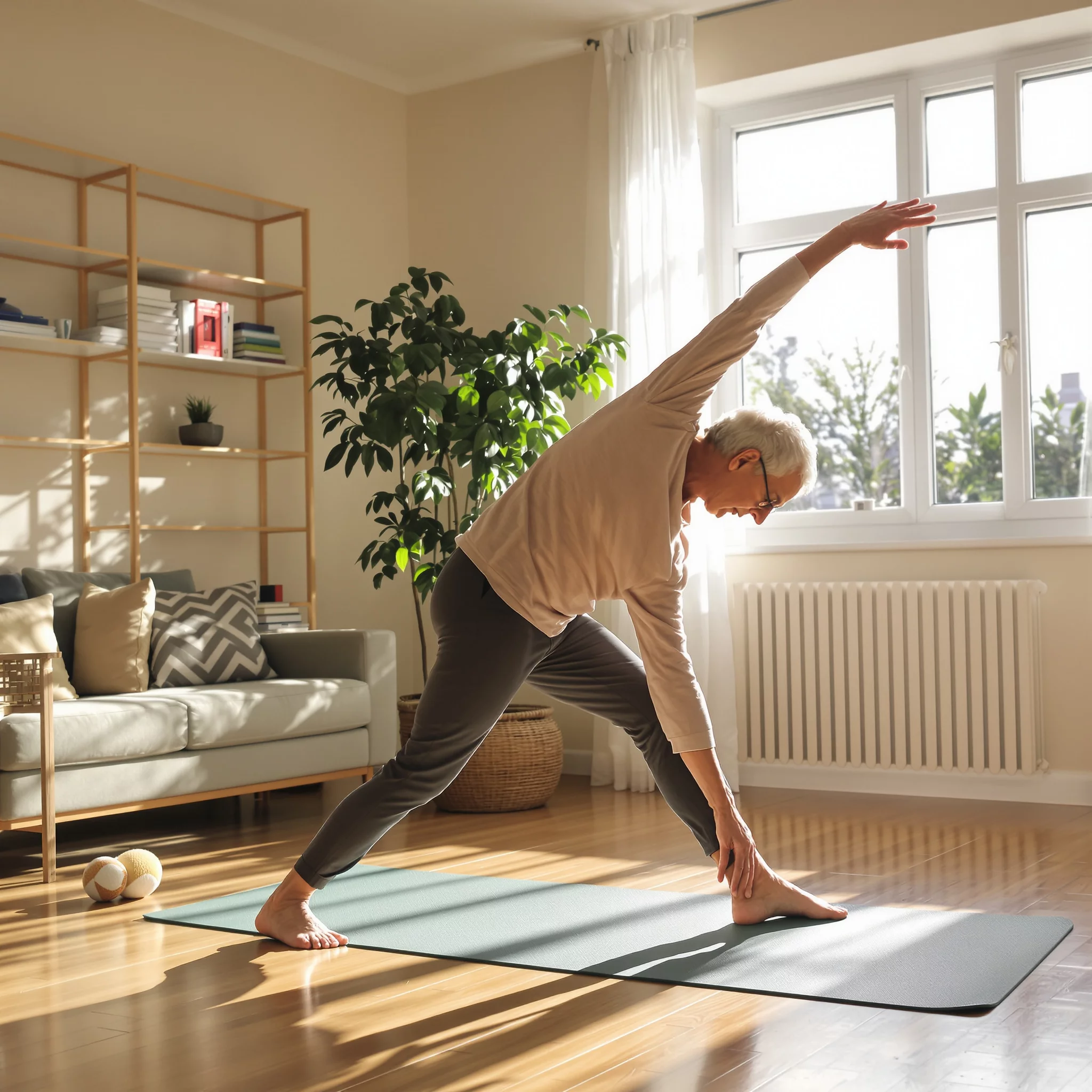 Pausengymnastik für BestAger im Home-Office: Einfach fit bleiben