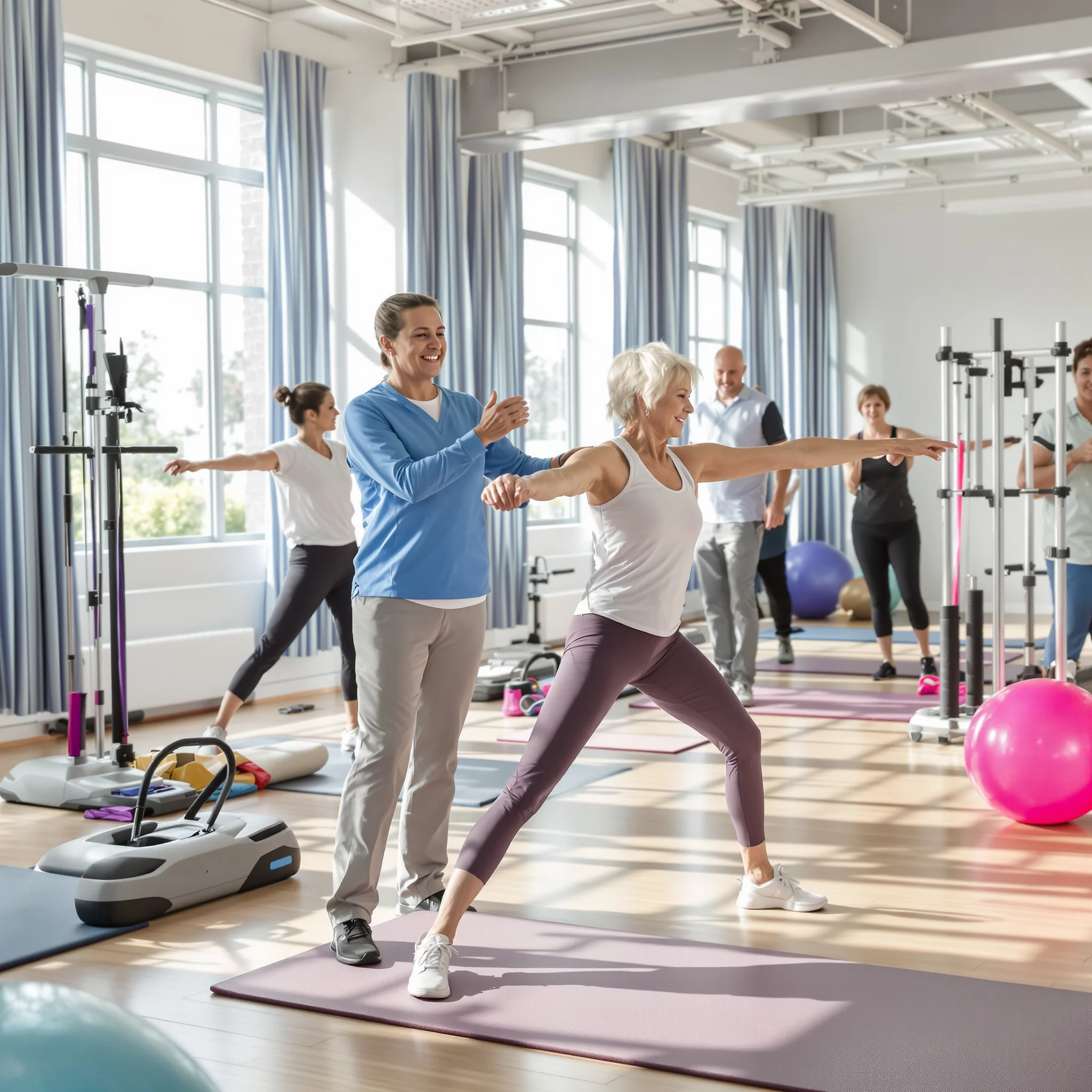 Physio-Therapie für die Generation 50+: Gesund bleiben durch gezielte Übungen