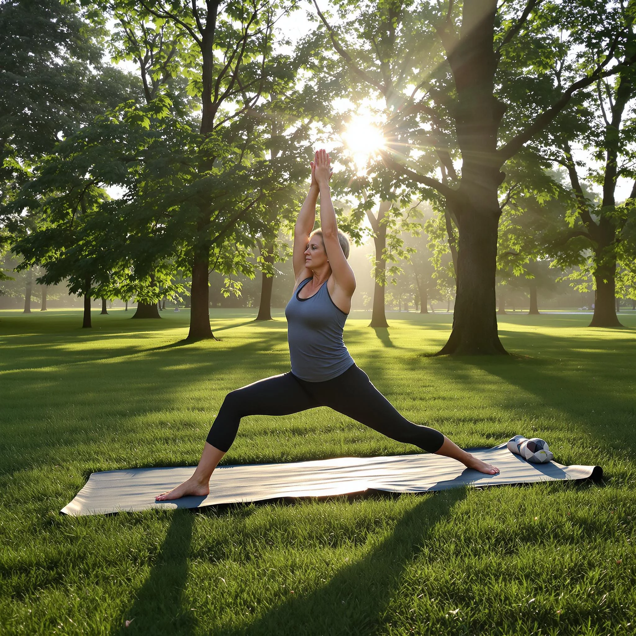 Fit durch sanfte Morgenroutinen ab 50