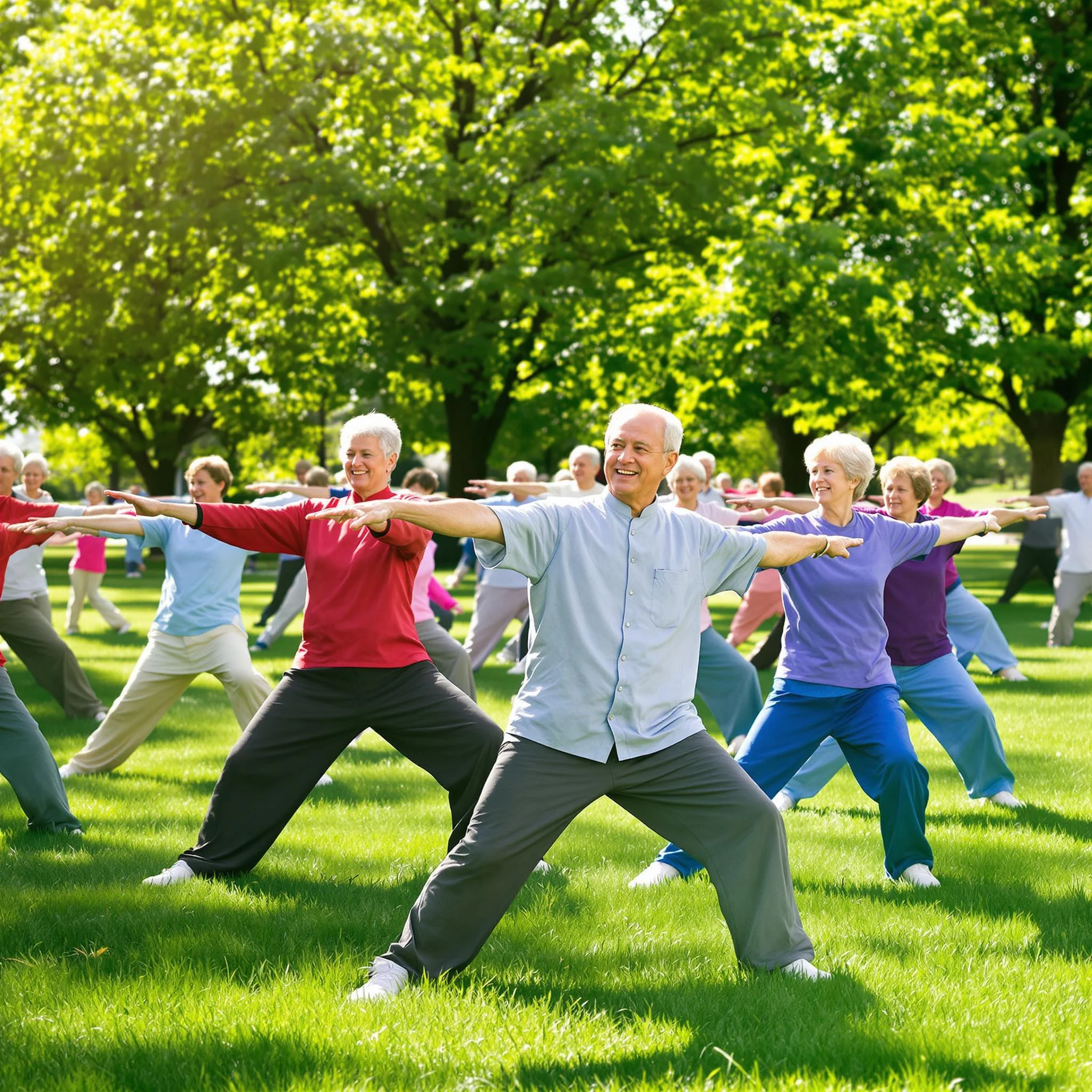 Die Vorzüge des Tai Chi für die Generation 50plus