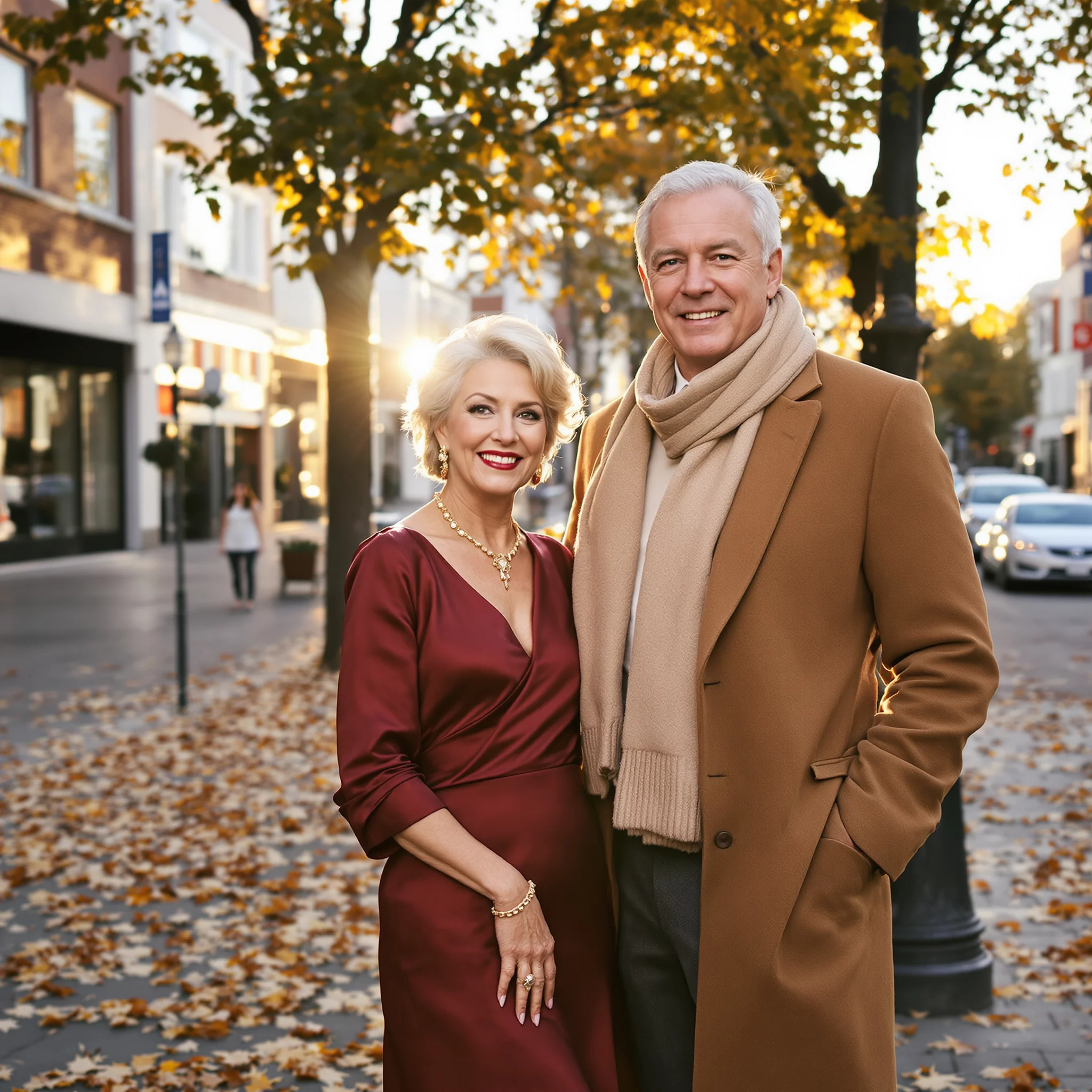 Herbstliche Modetrends ab 50: Farben und Formen, die im Trend liegen
