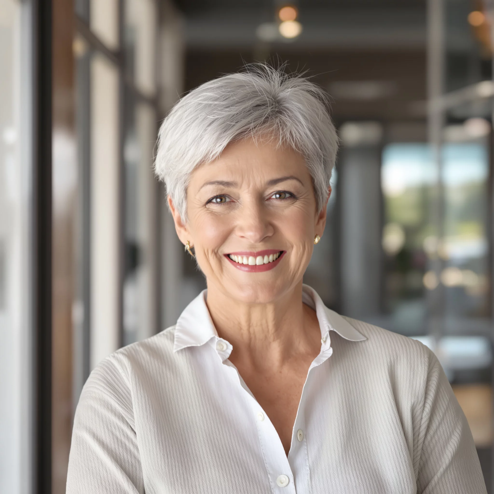 Die besten Frisuren für graues Haar: Inspiration und Stylingtipps