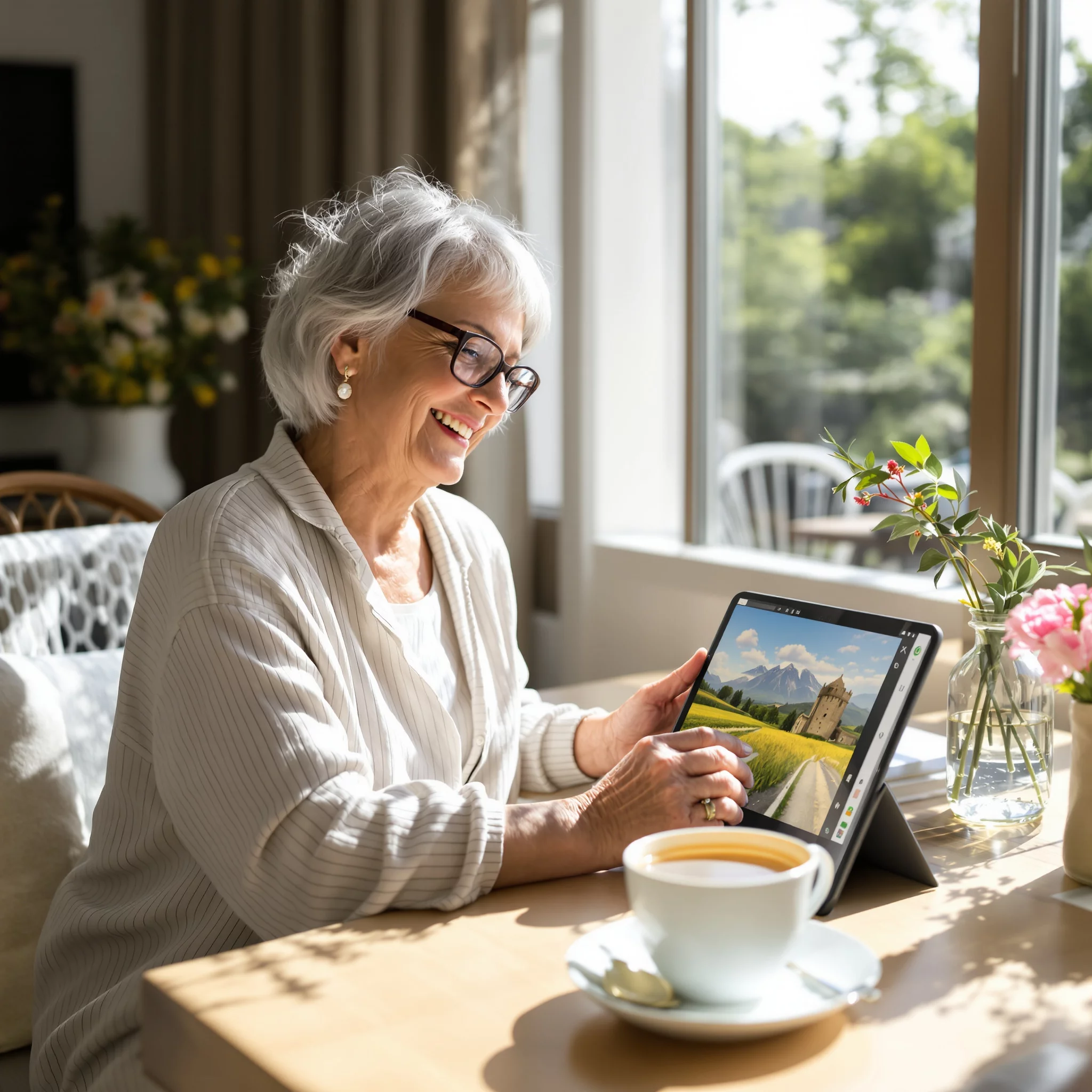 Online-Bildbearbeitung für Best Ager: So gelingt der perfekte Schnappschuss