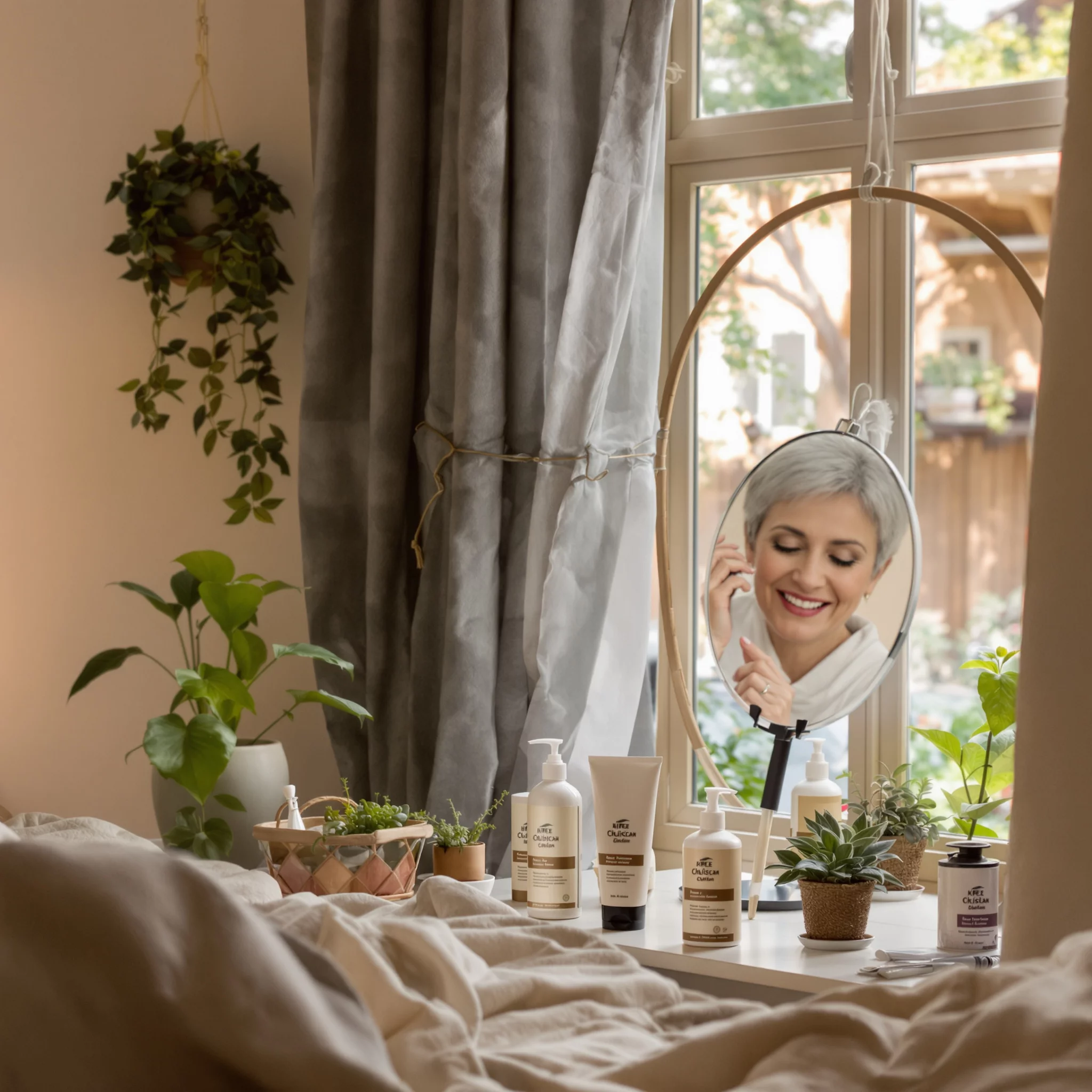 Tipps gegen graue Haare und Haarausfall ab 50