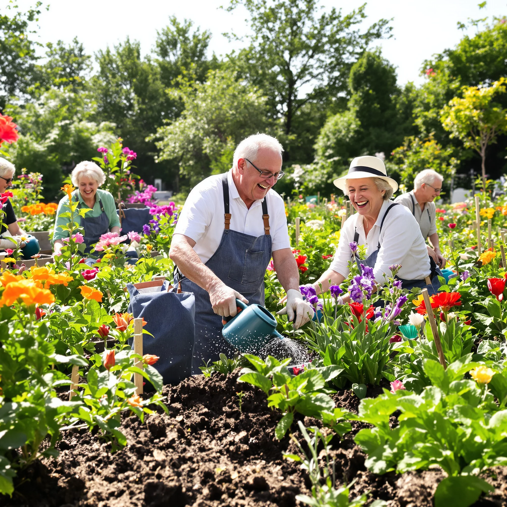 Fitness durch Gartenarbeit: Outdoor-Vitalität mit Belohnungseffekt