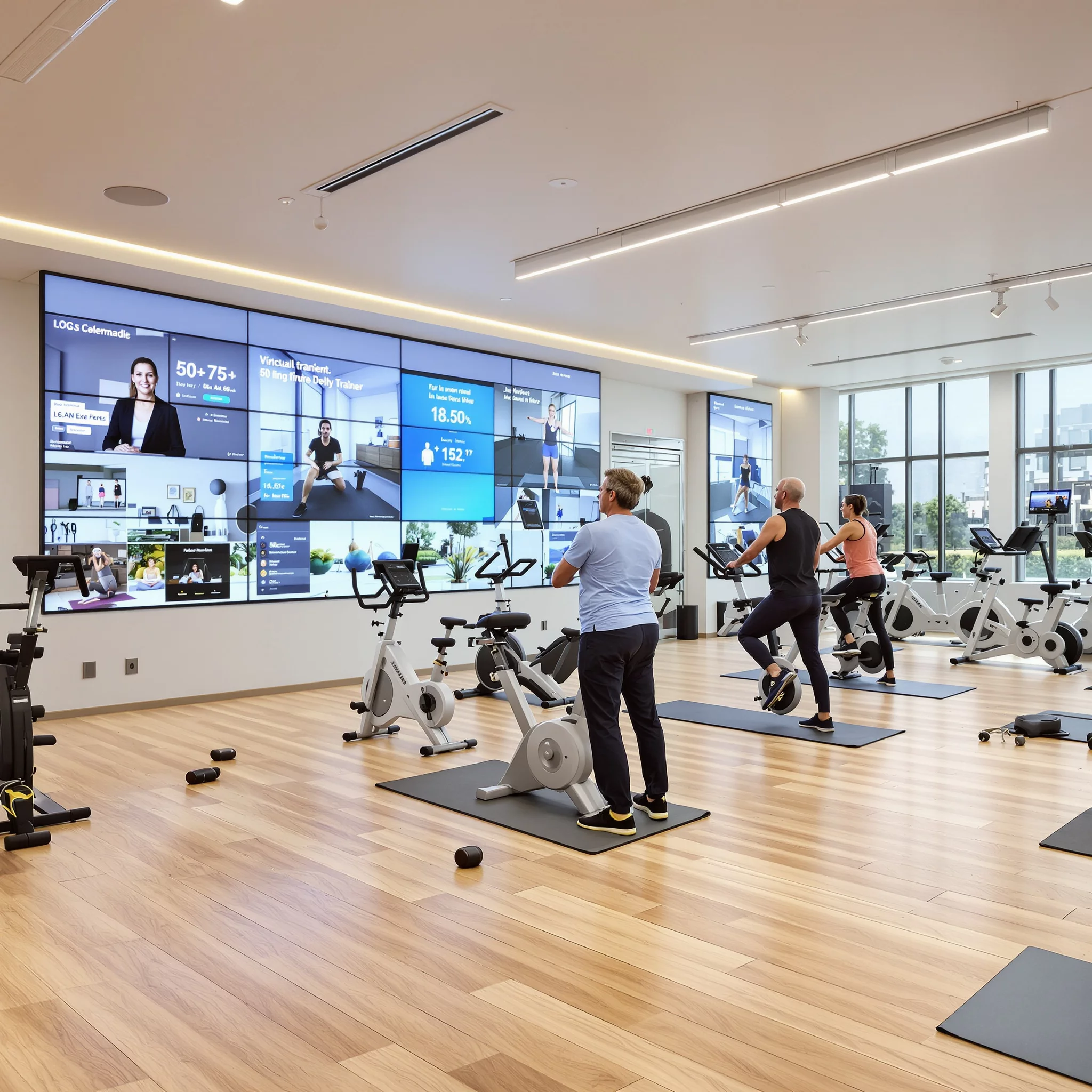 Virtuelle Fitnessstudios für die Generation 50 plus: Sport im digitalen Raum