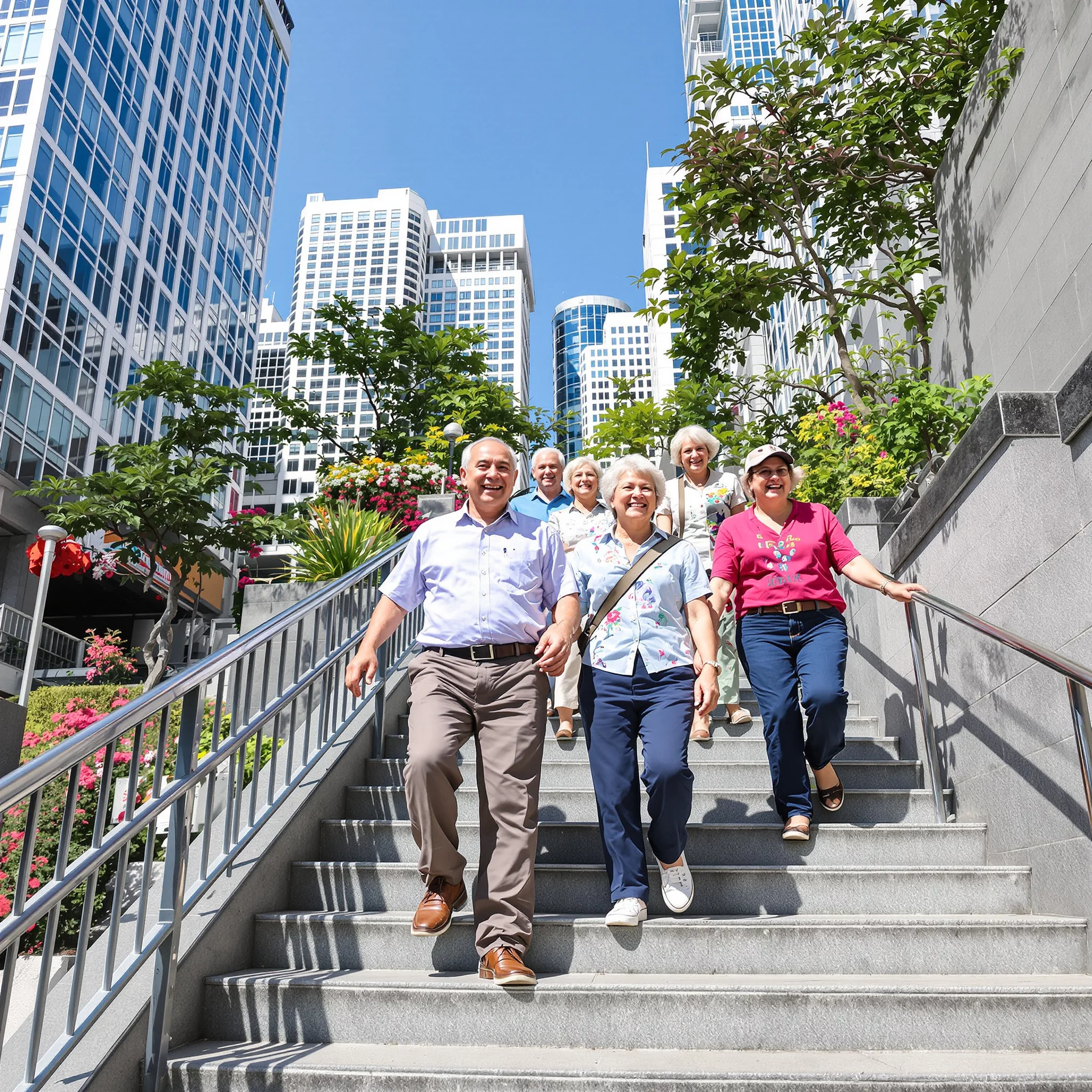 Regelmäßige Bewegung zur Verbesserung der Lebensqualität ab 50