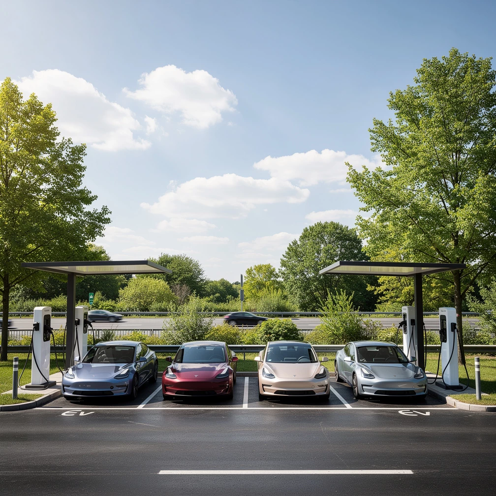 Von Düsseldorf nach München – E-Ladesäulen an der Autobahn: So entspannst du auf der Route A3/A9