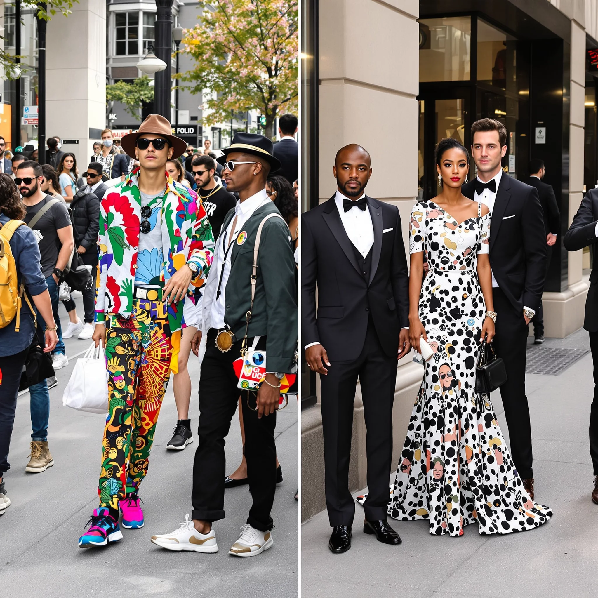 Von Street Style zu eleganter Abendmode: Mode, die immer passt