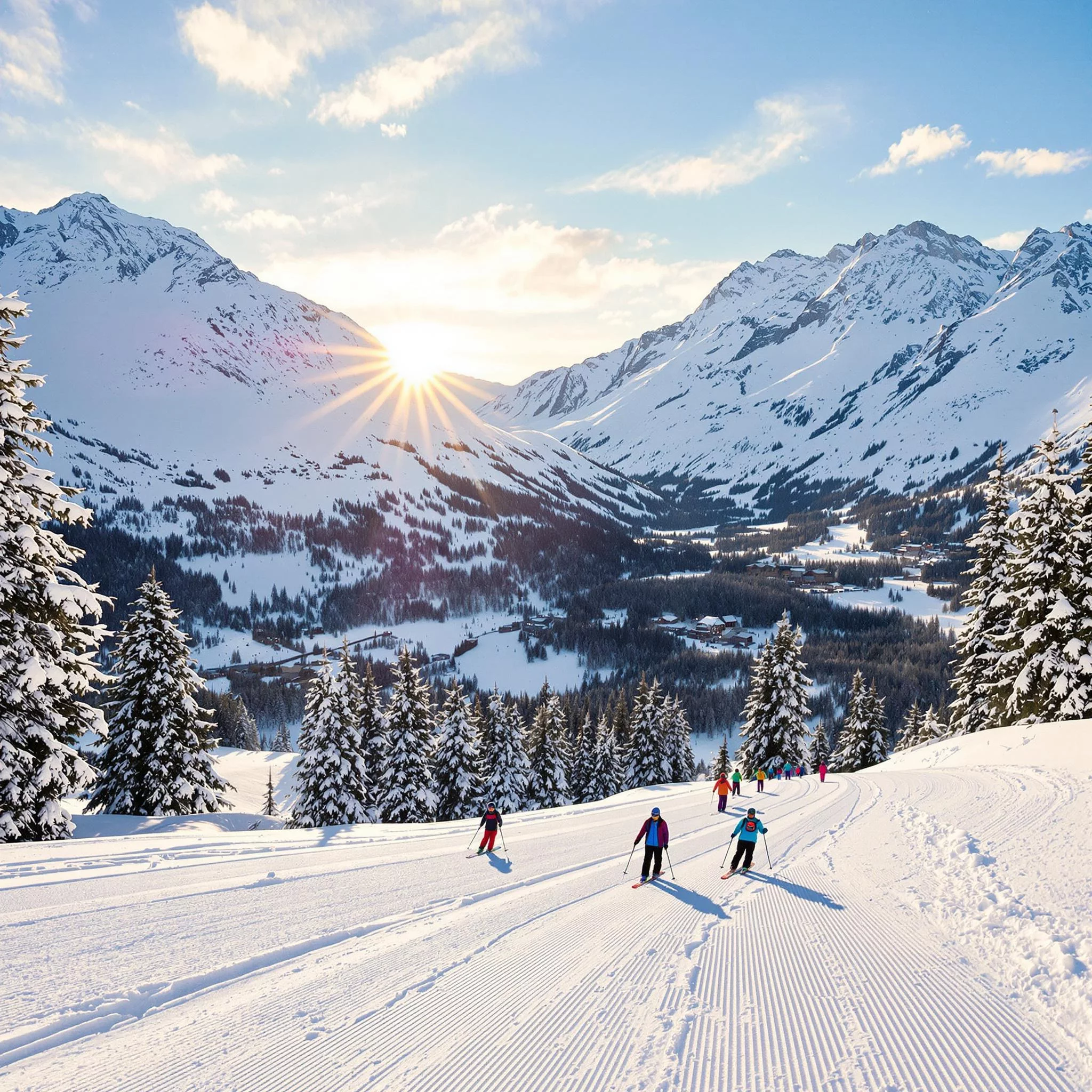 Wintersportparadiese: Die besten Skigebiete für Best Ager entdecken