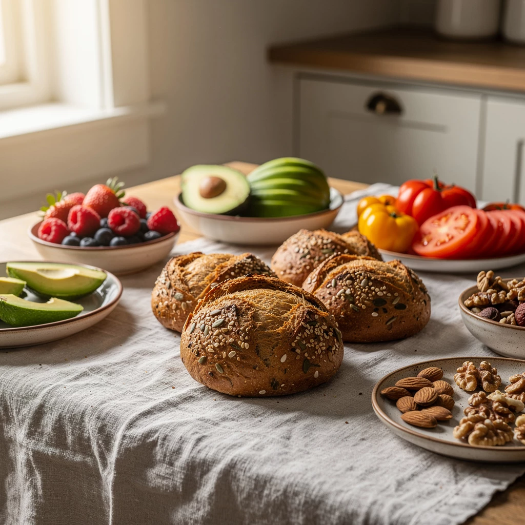 Sonntagsbrötchen mit Superfood – Knusprig, nährend für echte Genussmomente