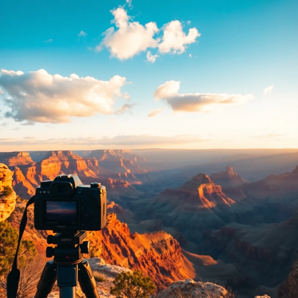 Amerikanische Abenteuer: Grand Canyon bei Sonnenuntergang