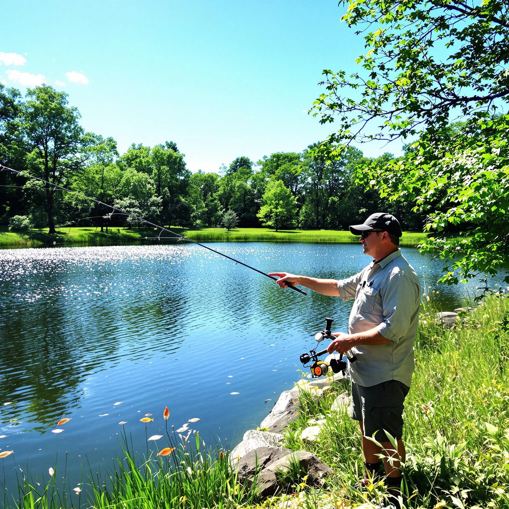 Wie Du als Angler die Fische im Angelteich findest und fängst – Alles rund um angeln, Angelmethoden & Angelausrüstung