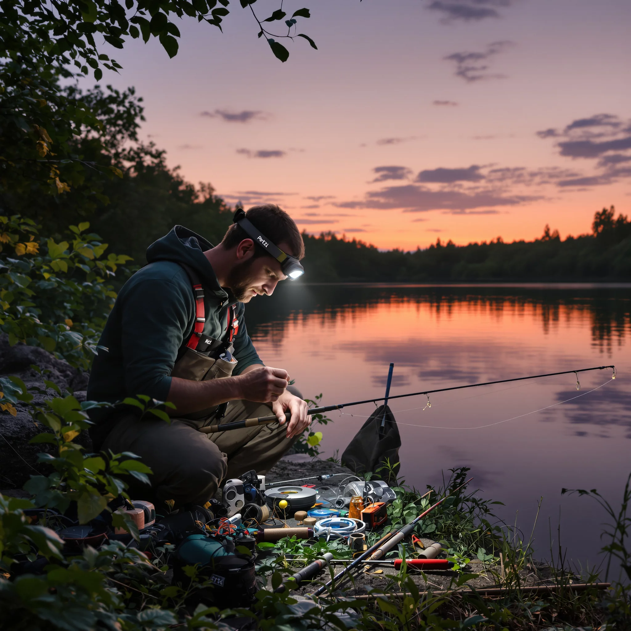 Petzl Tikka Stirnlampe im Einsatz: Alles rund um angeln, Licht & Akku-Performance