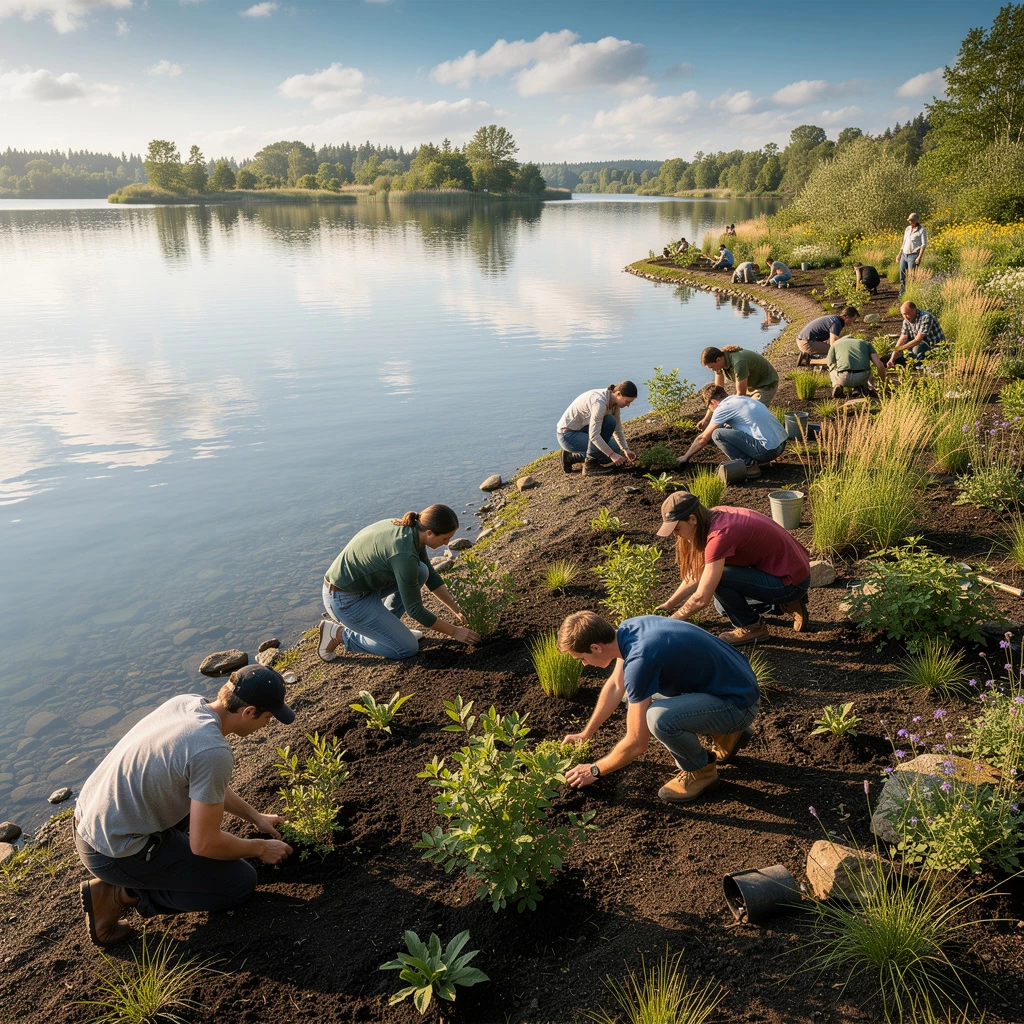 Naturnahe Ufergestaltung: Kleine Veränderungen, große Wirkung